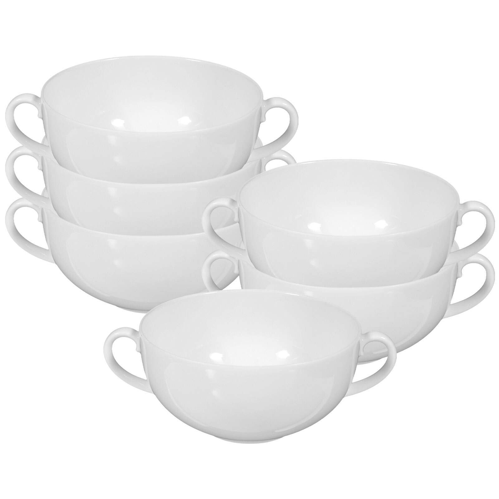 Suppentassen Rondo/Liane  6er Set