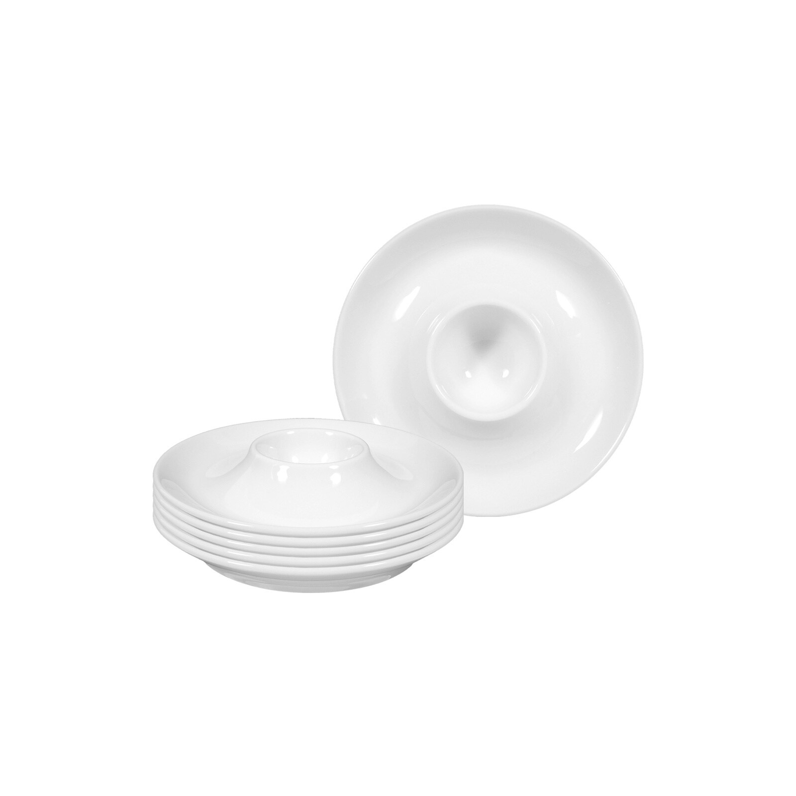 Eierbecher mit Ablage Rondo/Liane ø 12,5 cm 6er Set