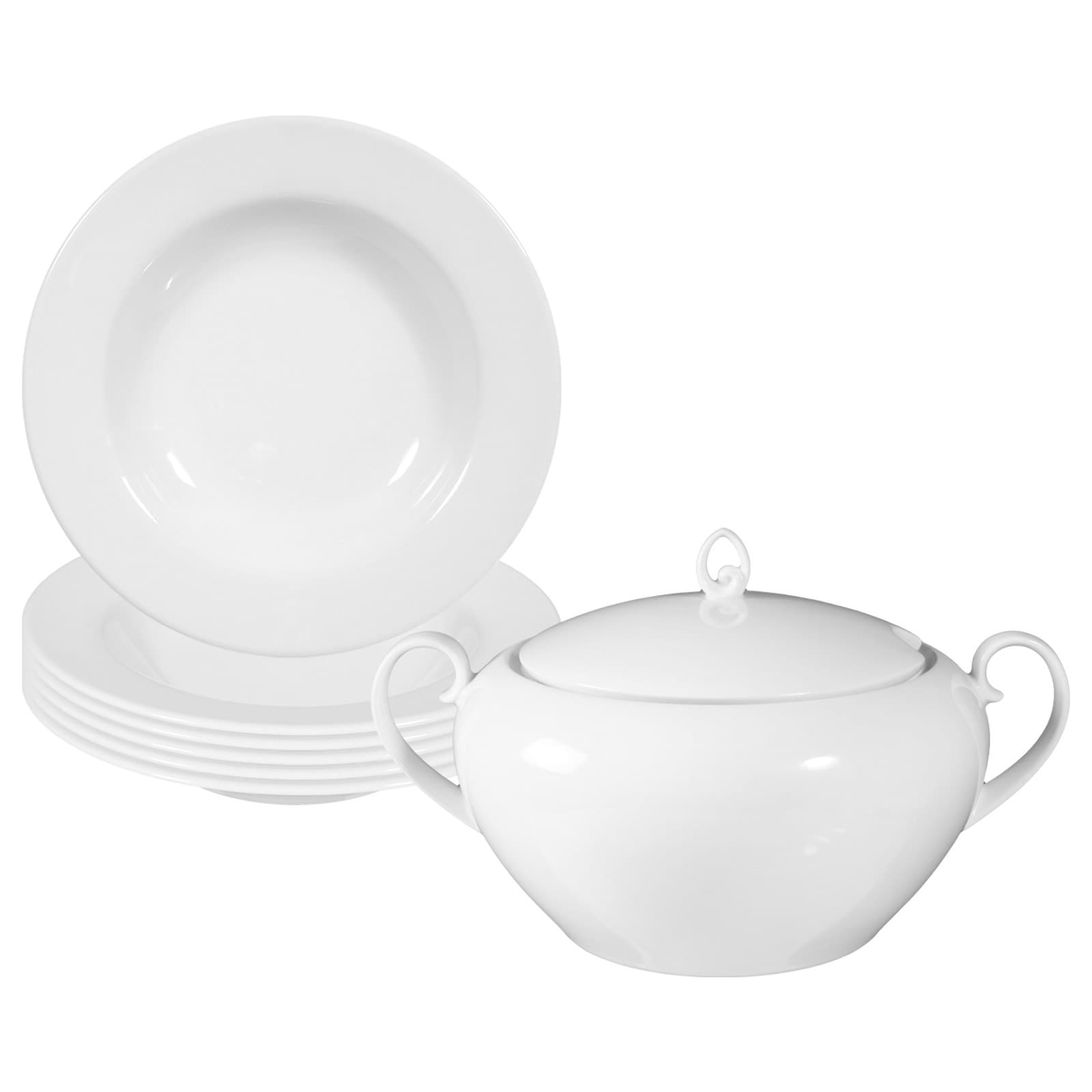 Seltmann Weiden Suppen-Set Rondo/Liane 7er Set 