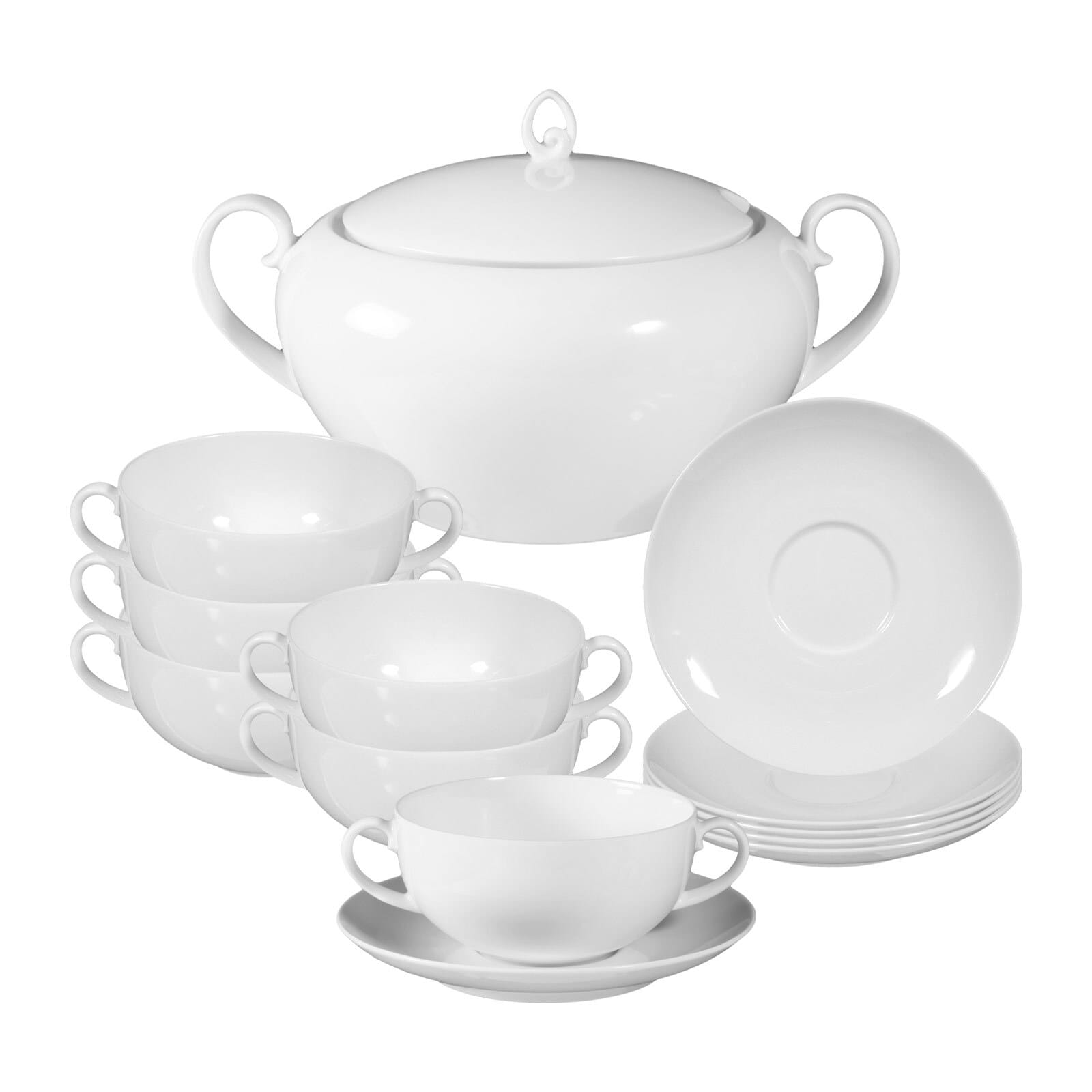 Seltmann Weiden Suppen-Set Rondo/Liane 13er Set 