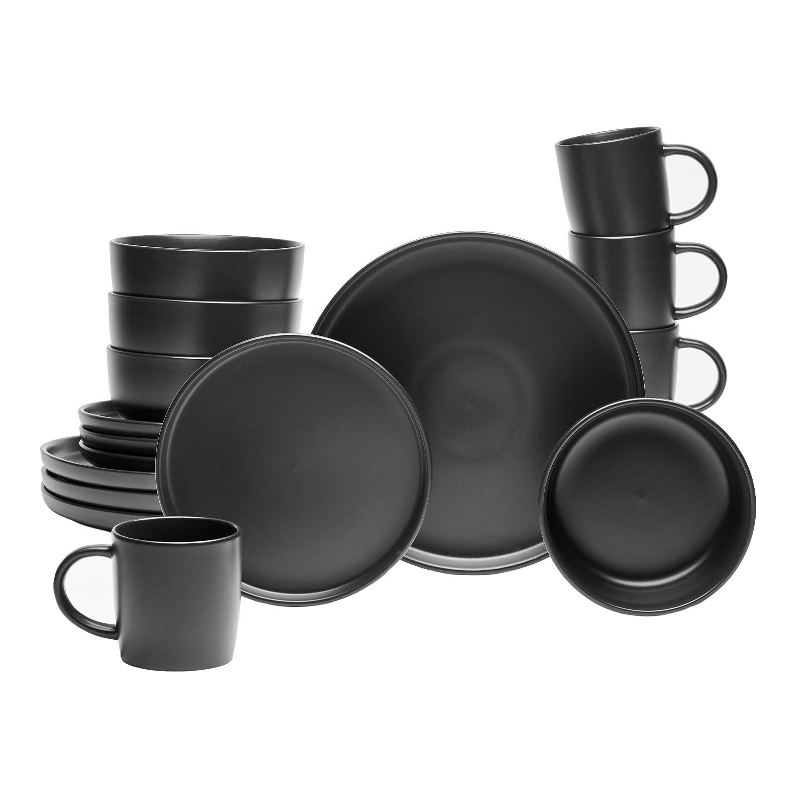 Kombiservice Nero 16er Set