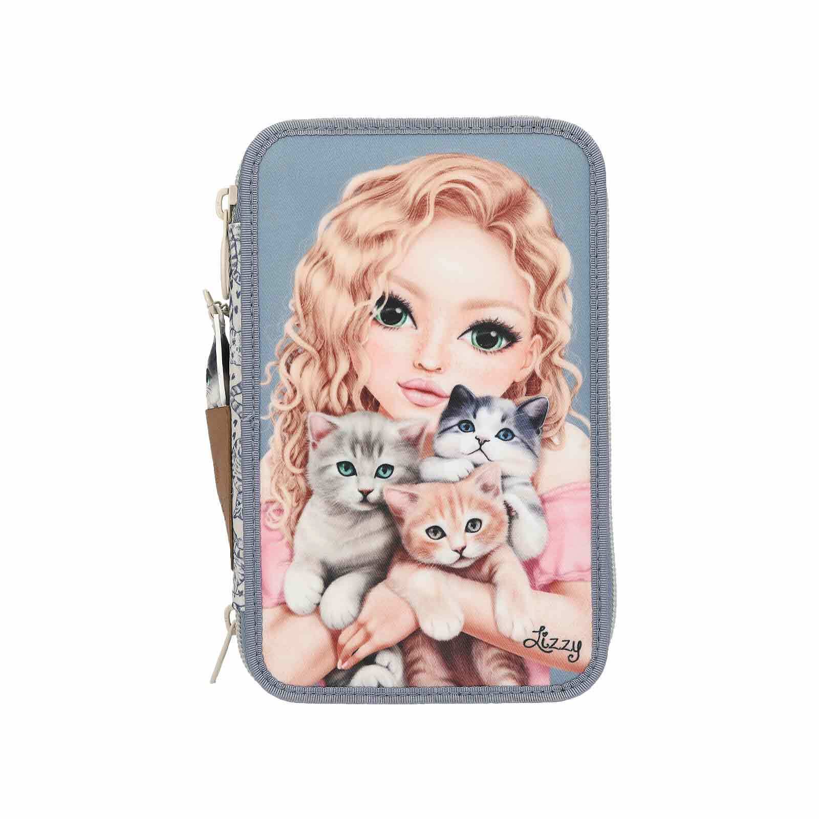 Depesche 3-Fach Federtasche TOPModel 7,5 x 13 x 20 cm 