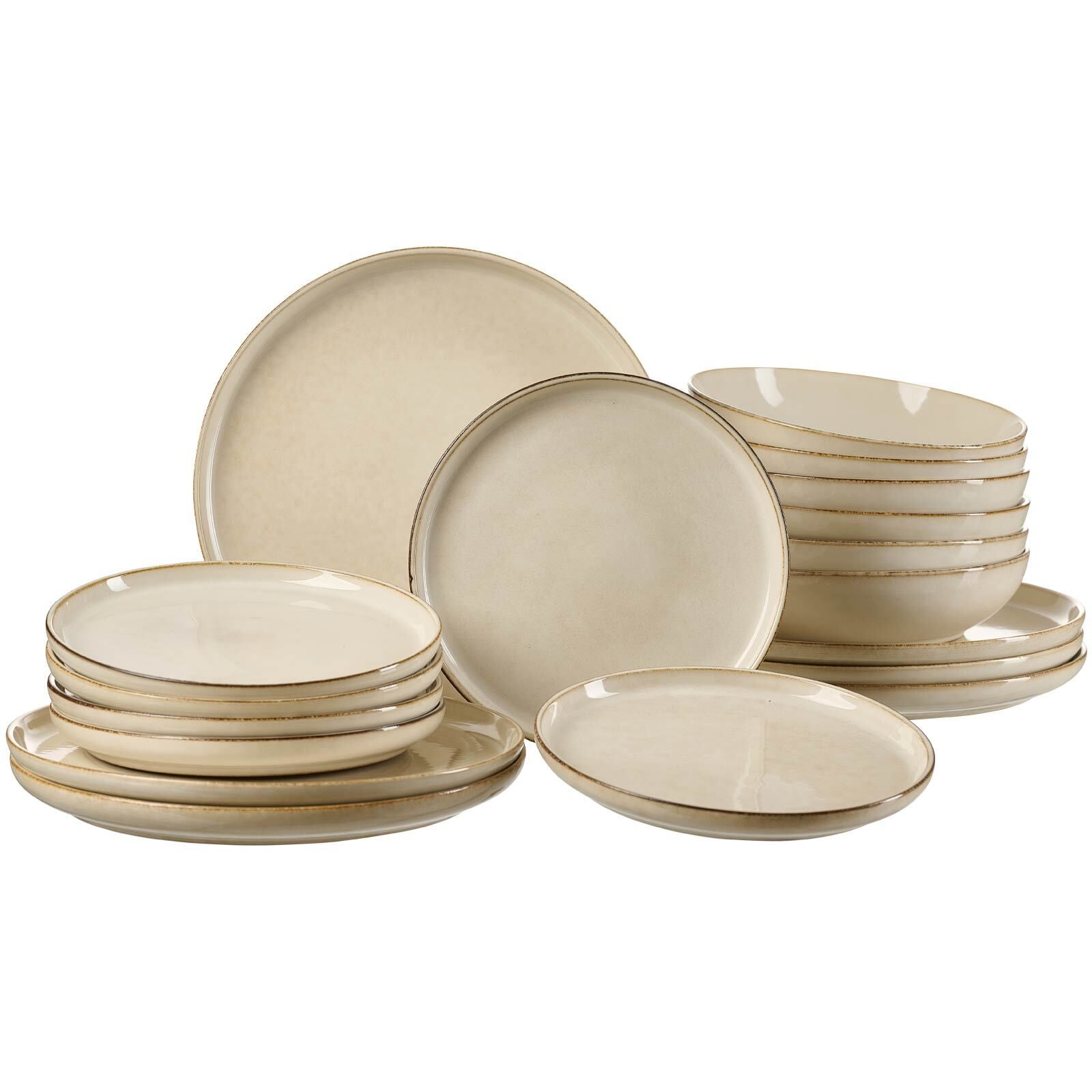 Ritzenhoff & Breker Teller-Set Olivia 18er Set 