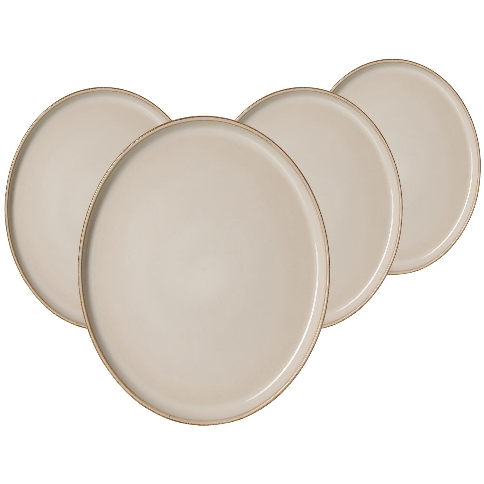 Ritzenhoff & Breker Platte Olivia 29,5 x 25 cm 4er Set 
