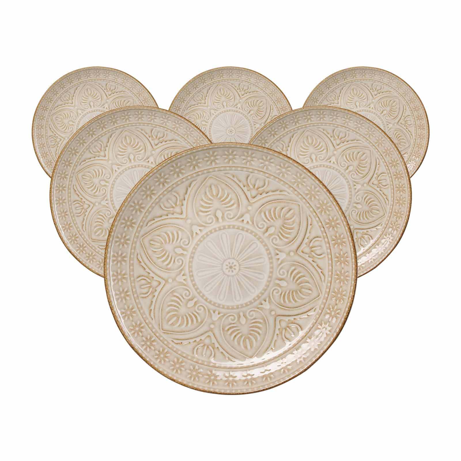 Ritzenhoff & Breker Dessertteller Omara &oslash; 21 cm 6er Set 