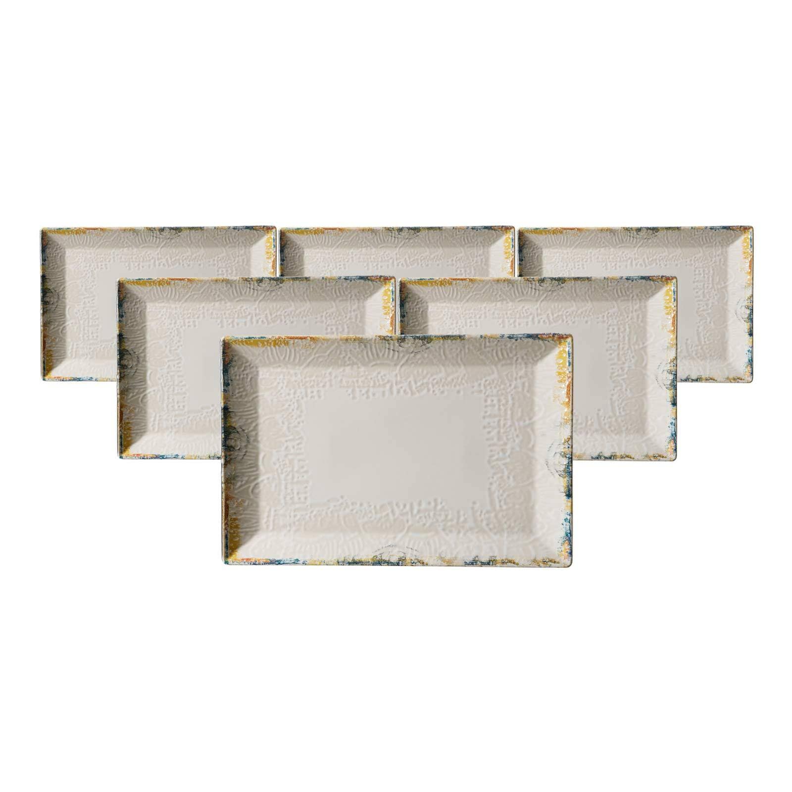 Ritzenhoff & Breker Servierplatten Alfonso 30 x 20 cm 6er Set 