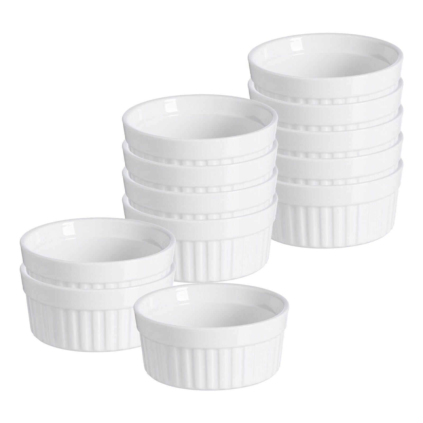 Ritzenhoff & Breker Auflaufformen Bianco &oslash; 11 cm 12er Set 