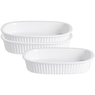 Ritzenhoff & Breker Auflaufformen Bianco 27 x 19 cm 3er Set 