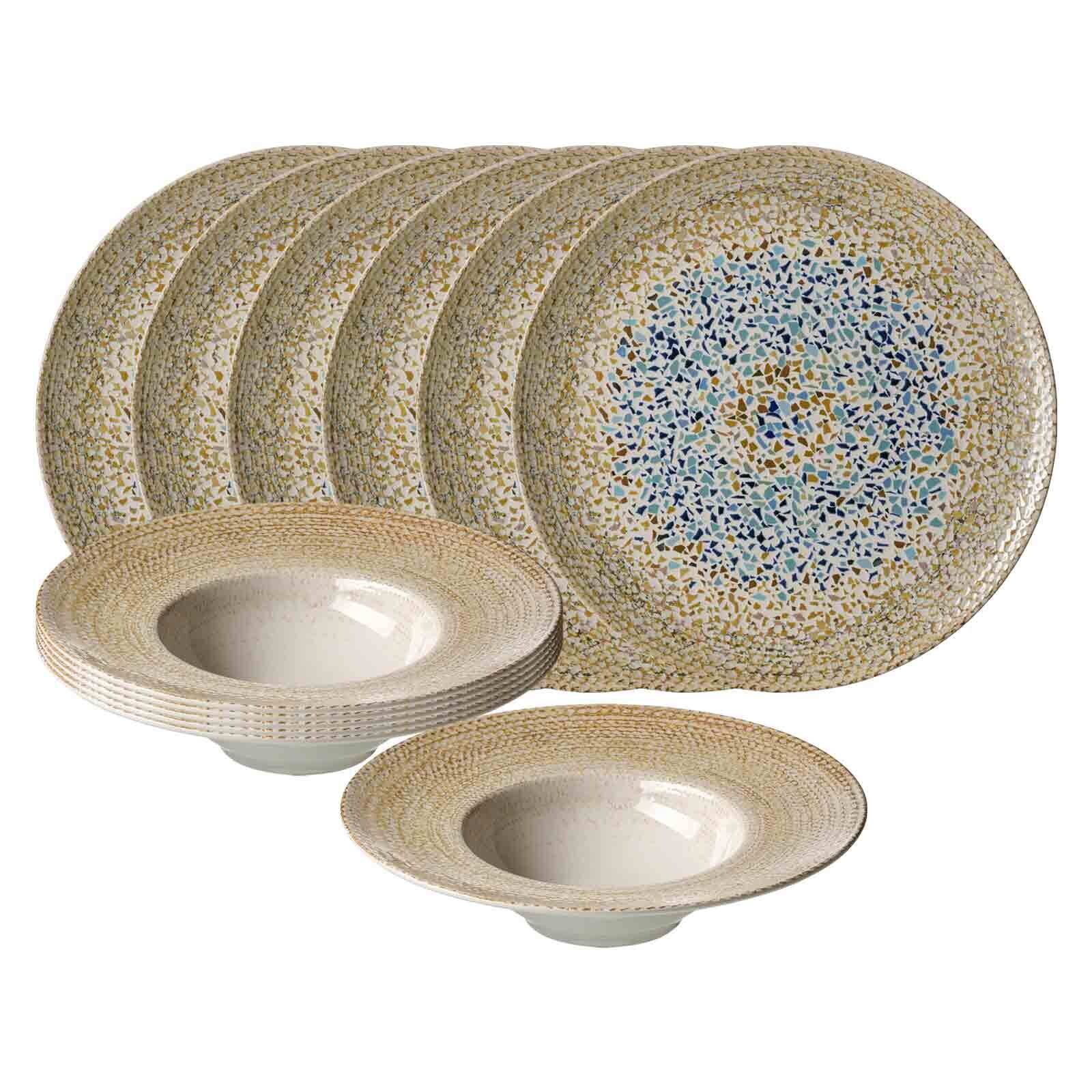 Gourmet-Set Rimini Mosaik 12er Set