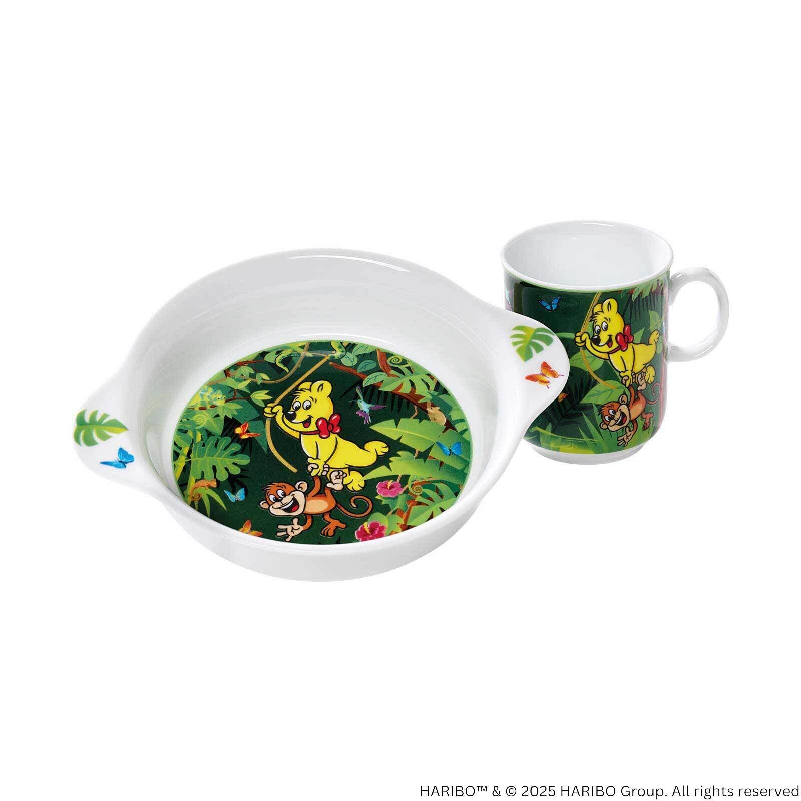 Kindergeschirr-Set Haribo Jungle