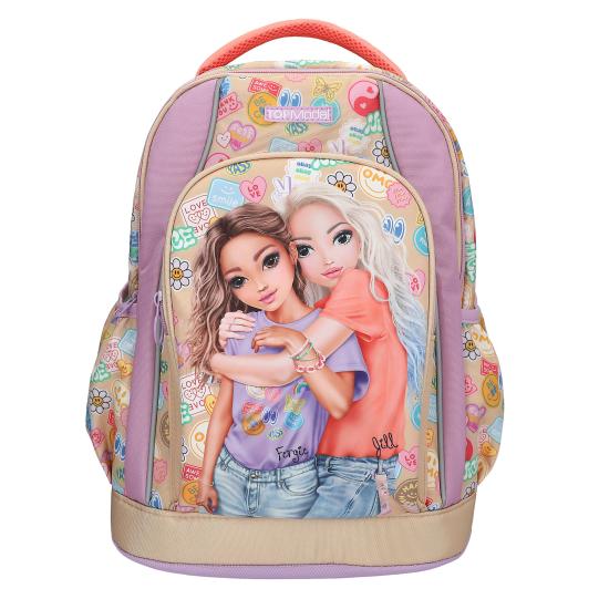 Depesche Schulrucksack GIRL POWER TOPModel 21 x 34 x 44 cm 
