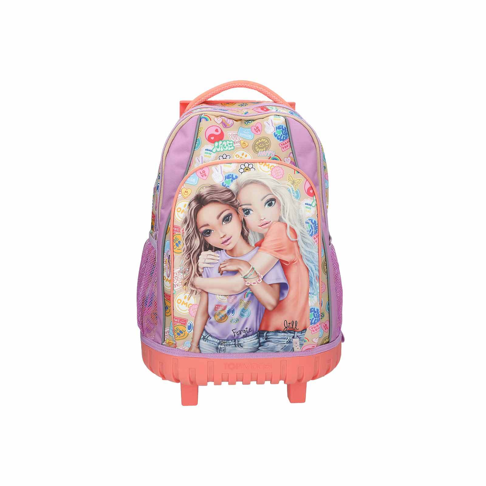 Depesche Schulrucksack Trolley GIRL POWER TOPModel 25 x 32 x 37,5 cm 
