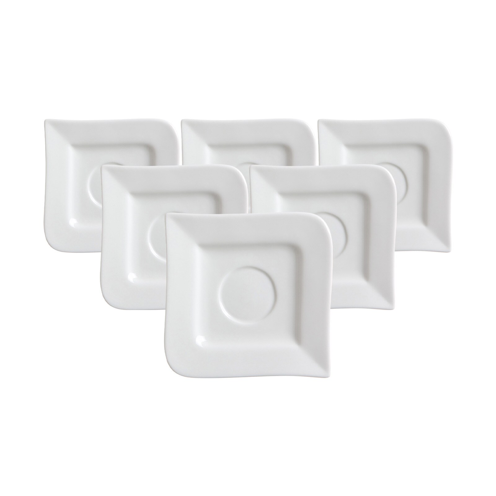 Kaffeeuntertassen Melodie ø 14 cm 6er Set