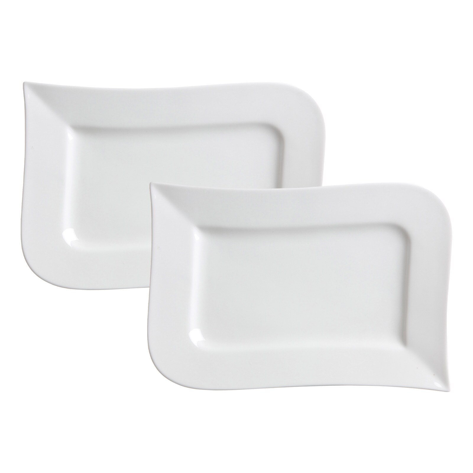 Servierplatten Melodie 26 x 17 cm 2er Set