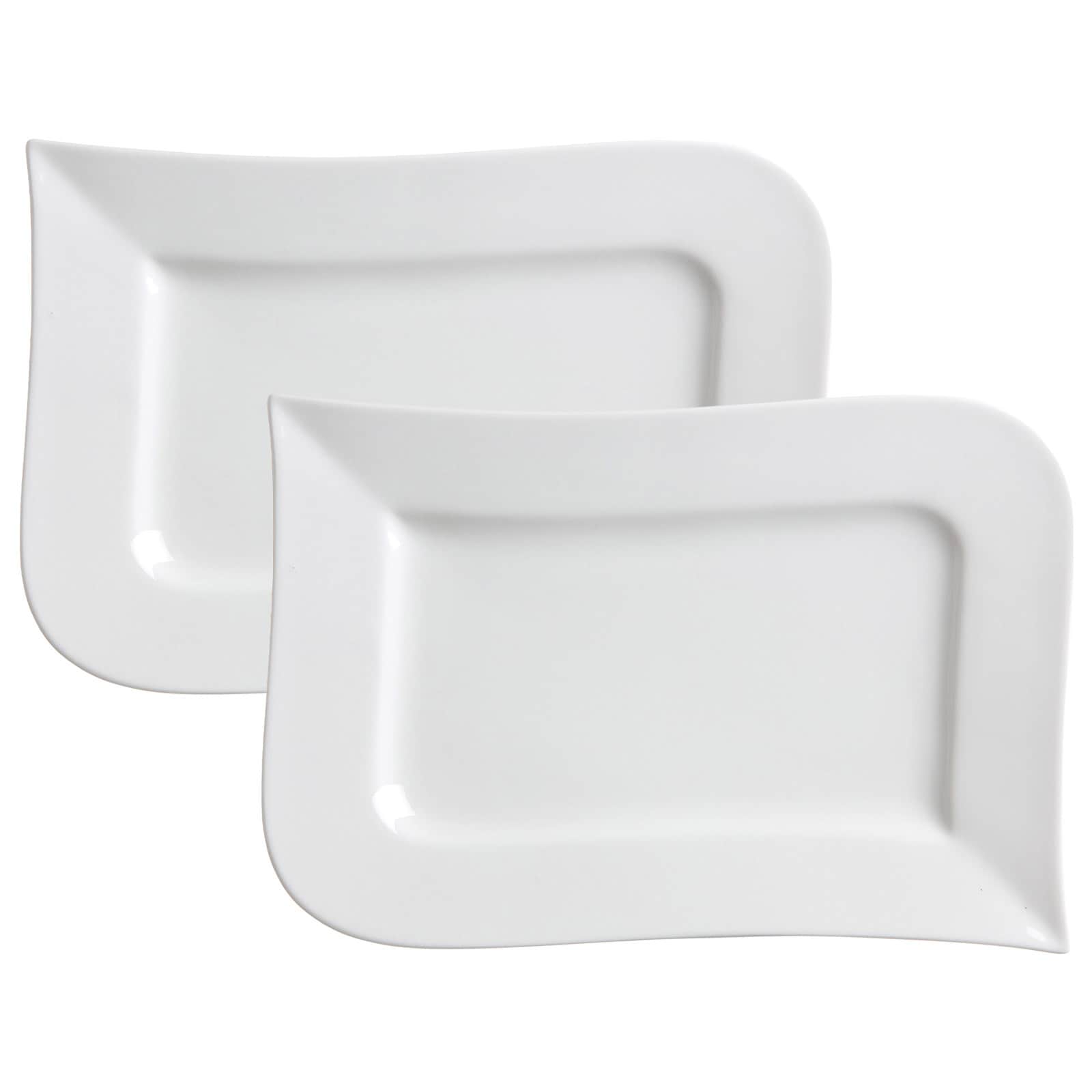 Ritzenhoff & Breker Servierplatten Melodie 31 x 21 cm 2er Set 