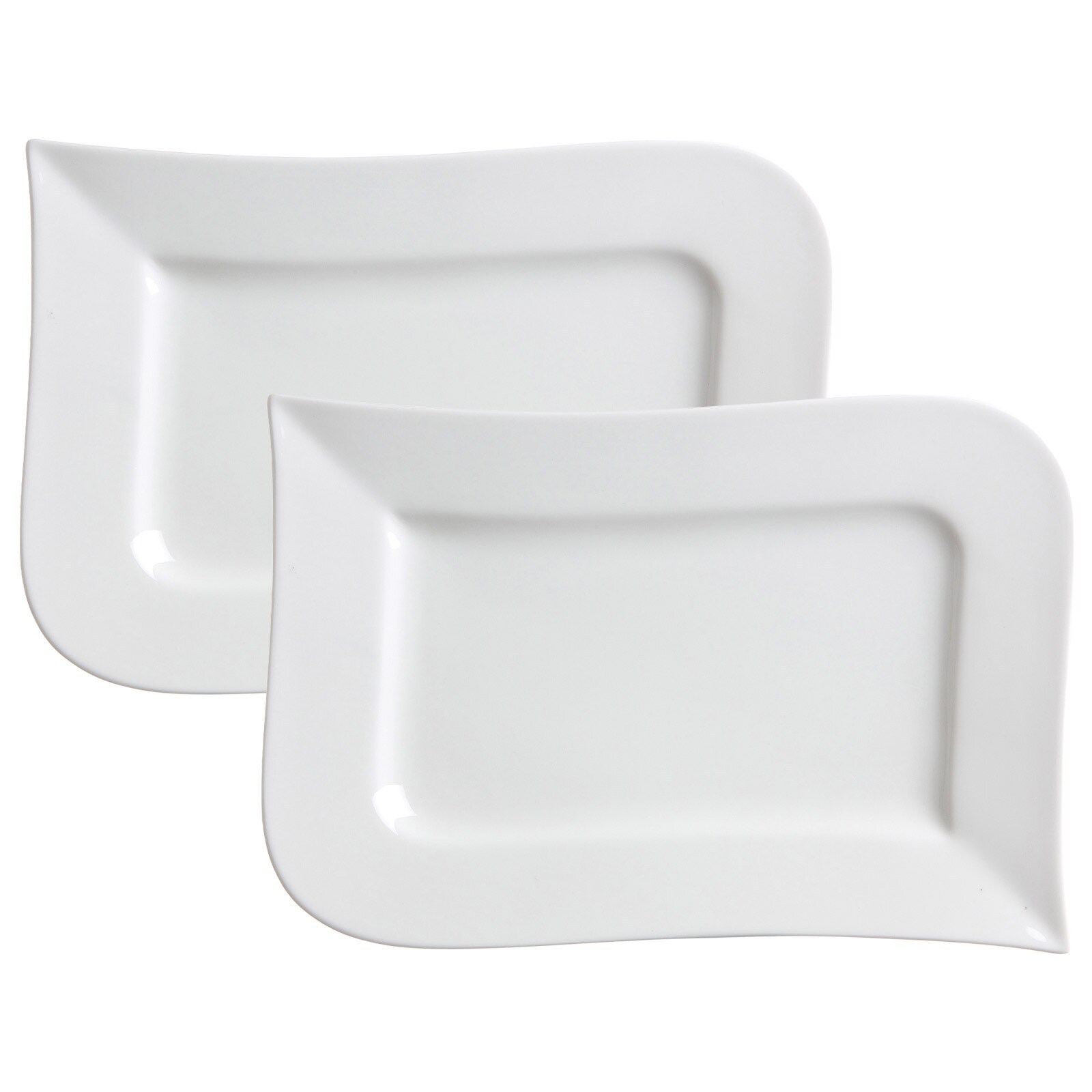 Servierplatten Melodie 31 x 21 cm 2er Set