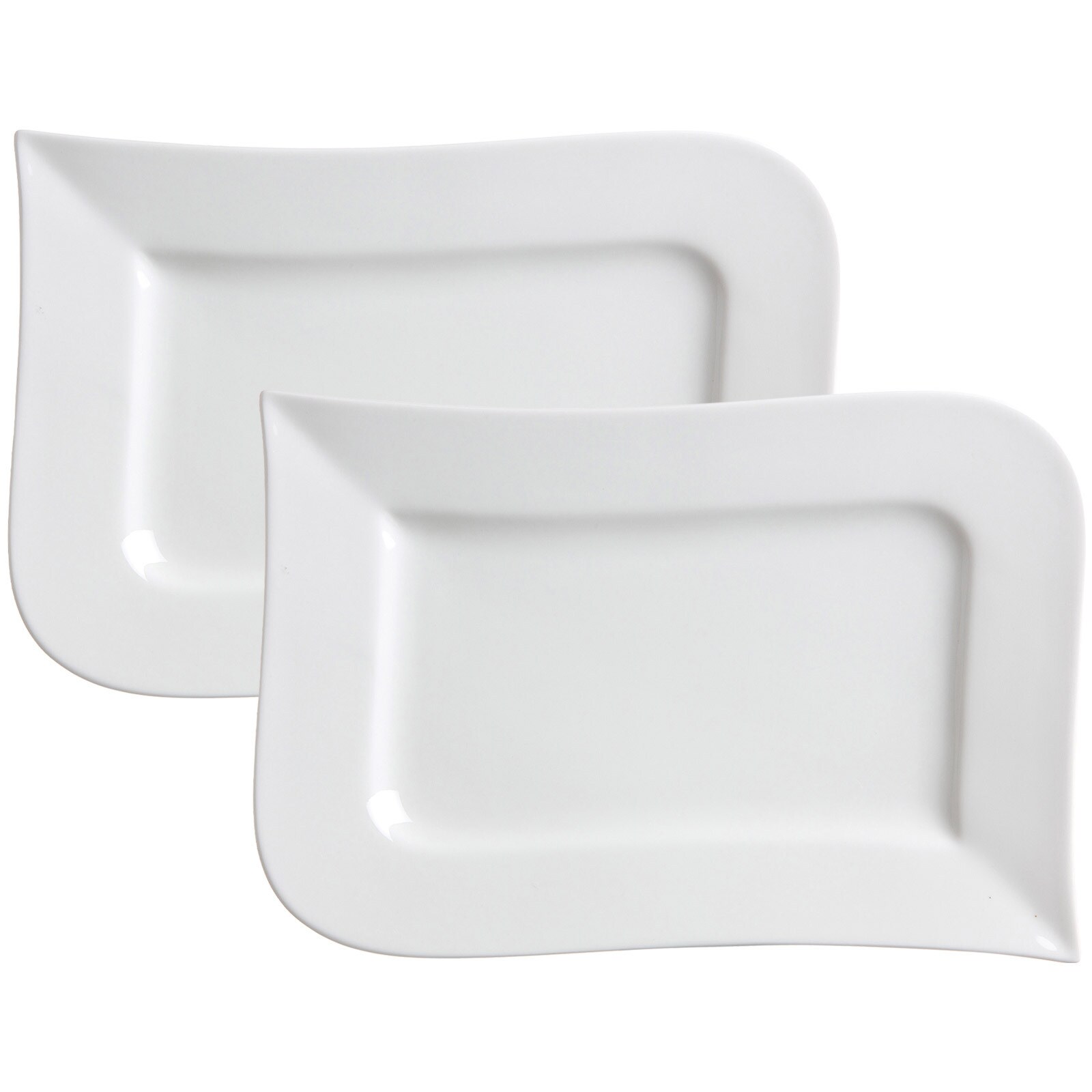 Servierplatten Melodie 36 x 23 cm 2er Set