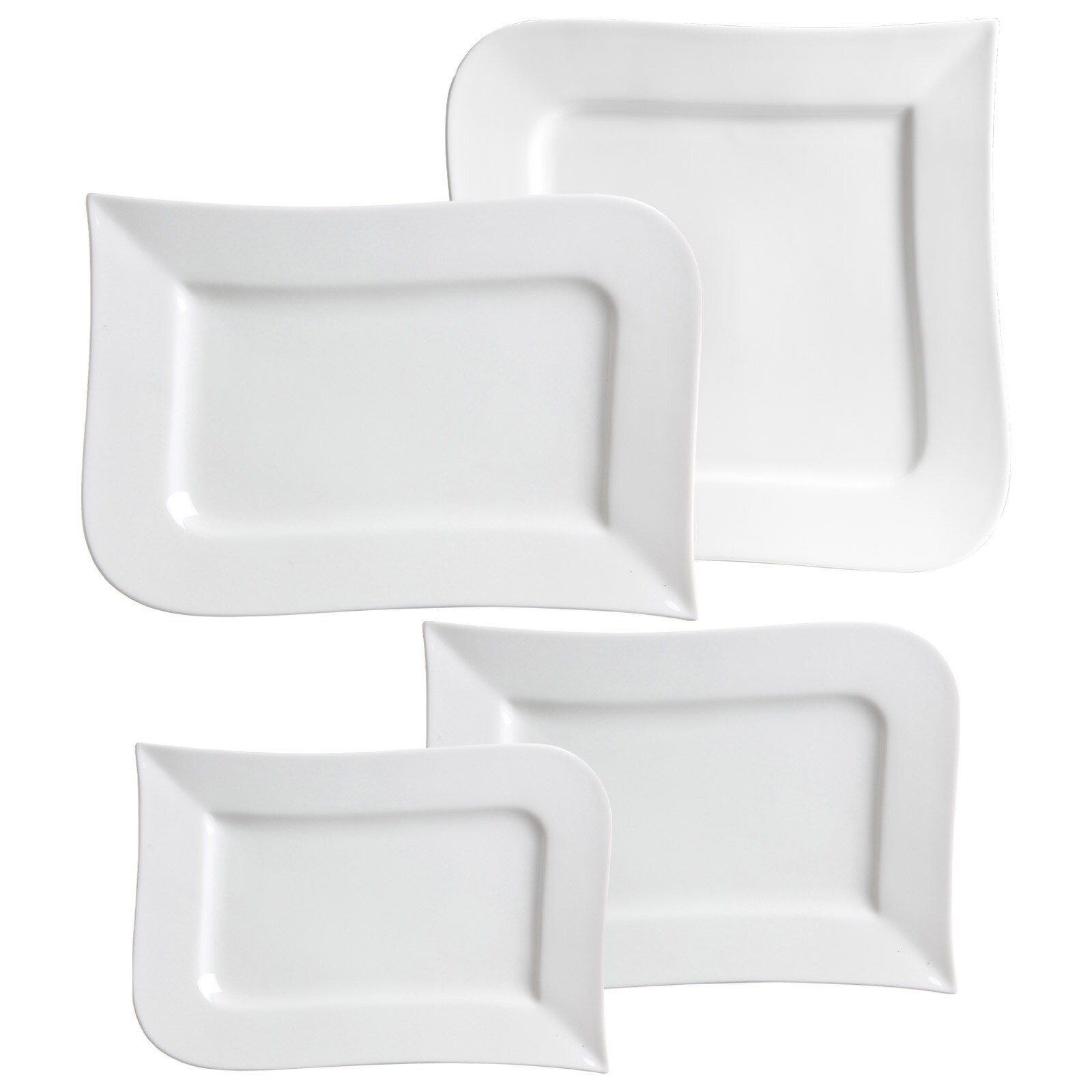 Servierplatten Set Melodie 4er Set