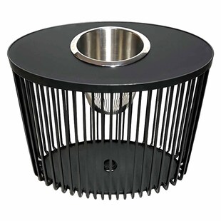 COOTAB COOLER TABLE Beistelltisch mit Edelstahl-Kühler Stockholm 46 cm 