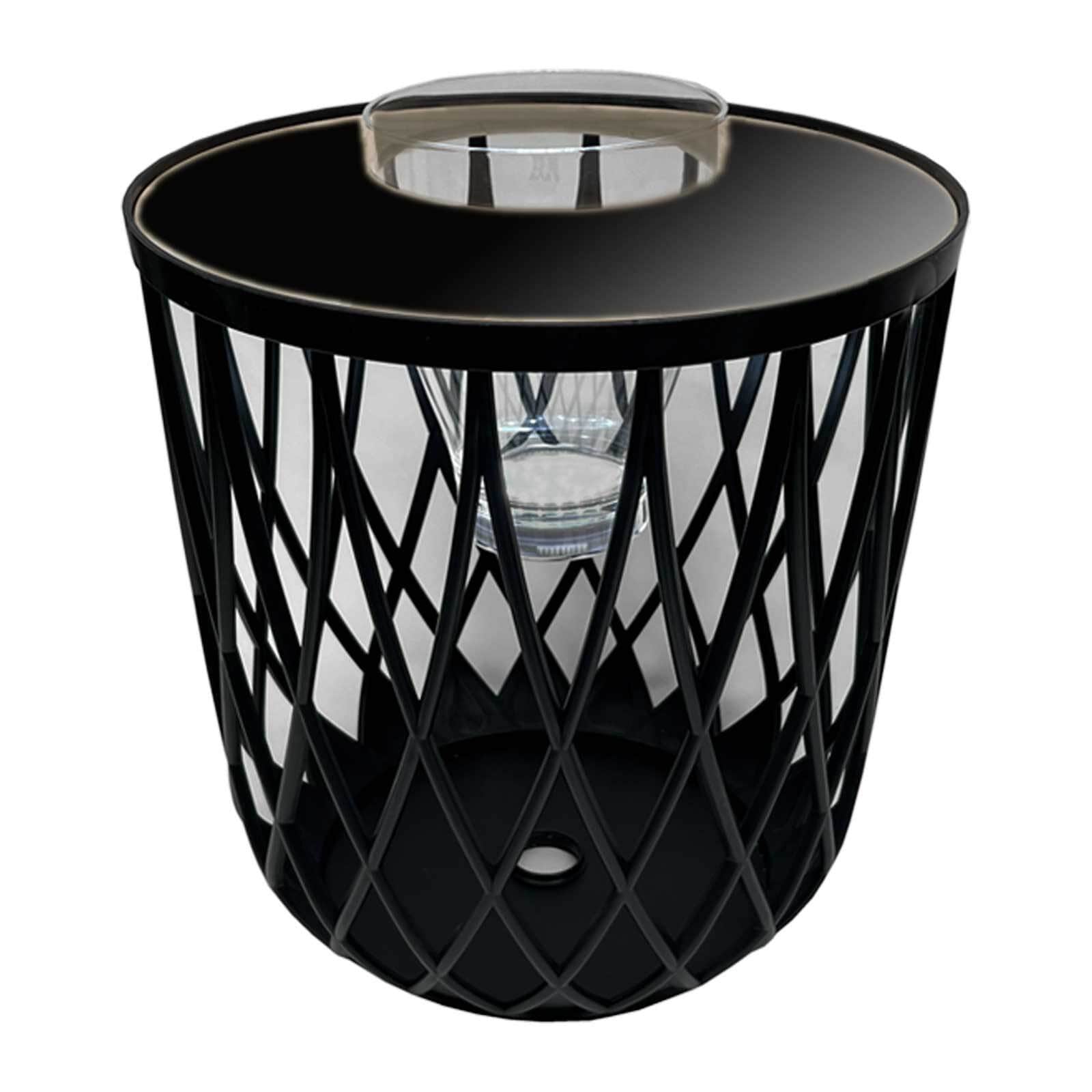 COOTAB COOLER TABLE 4-in-1 Loungetisch mit Acryl-Weink&uuml;hler Dubai 45 cm 