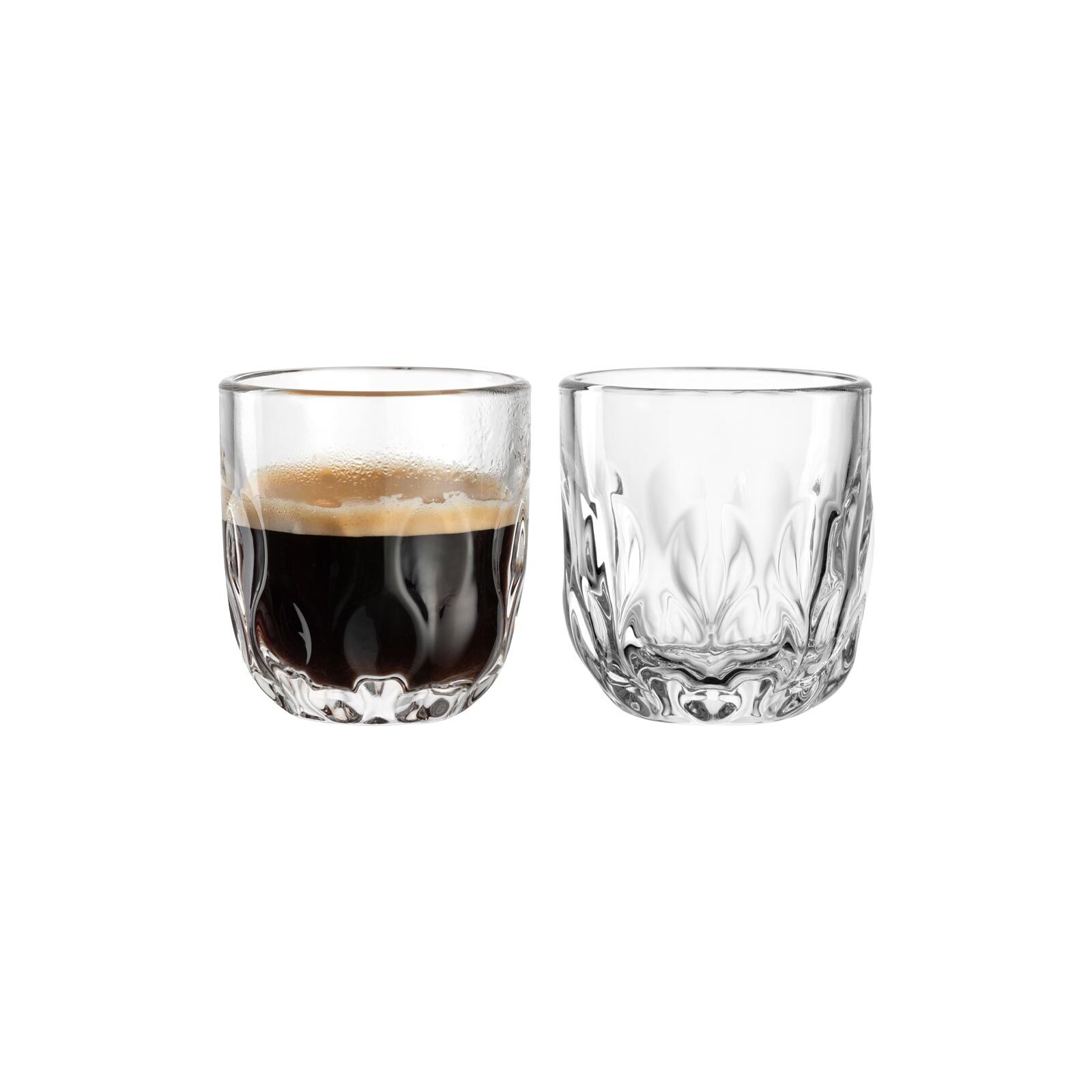 Leonardo Espressogl&auml;ser (3) Gocce 60 ml 2er Set 