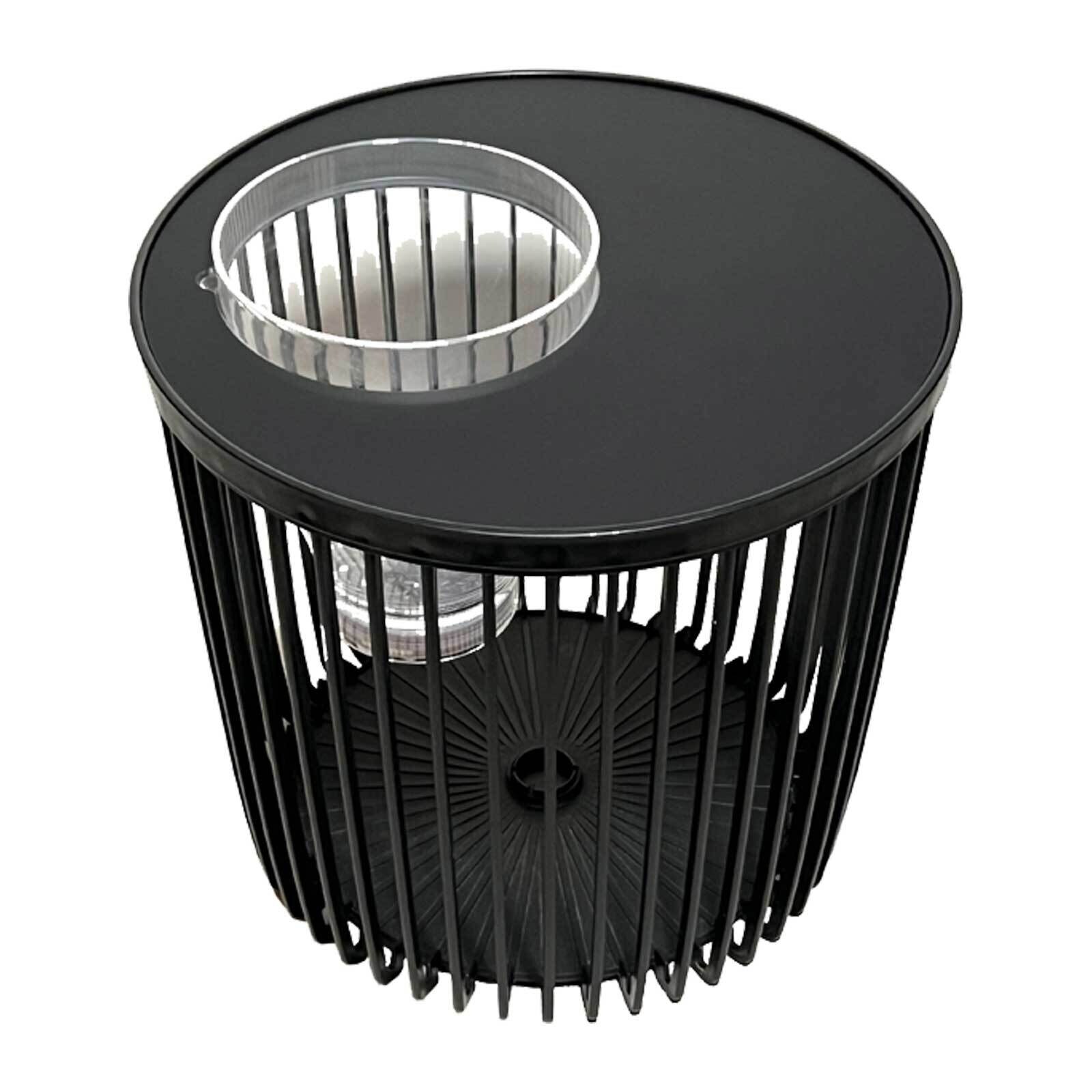 COOTAB COOLER TABLE 4-in-1 Loungetisch mit Acryl-Weinkühler Copenhagen 45 cm