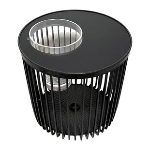 COOTAB COOLER TABLE Beistelltisch mit Acryl-Weinkühler Copenhagen 45 cm 