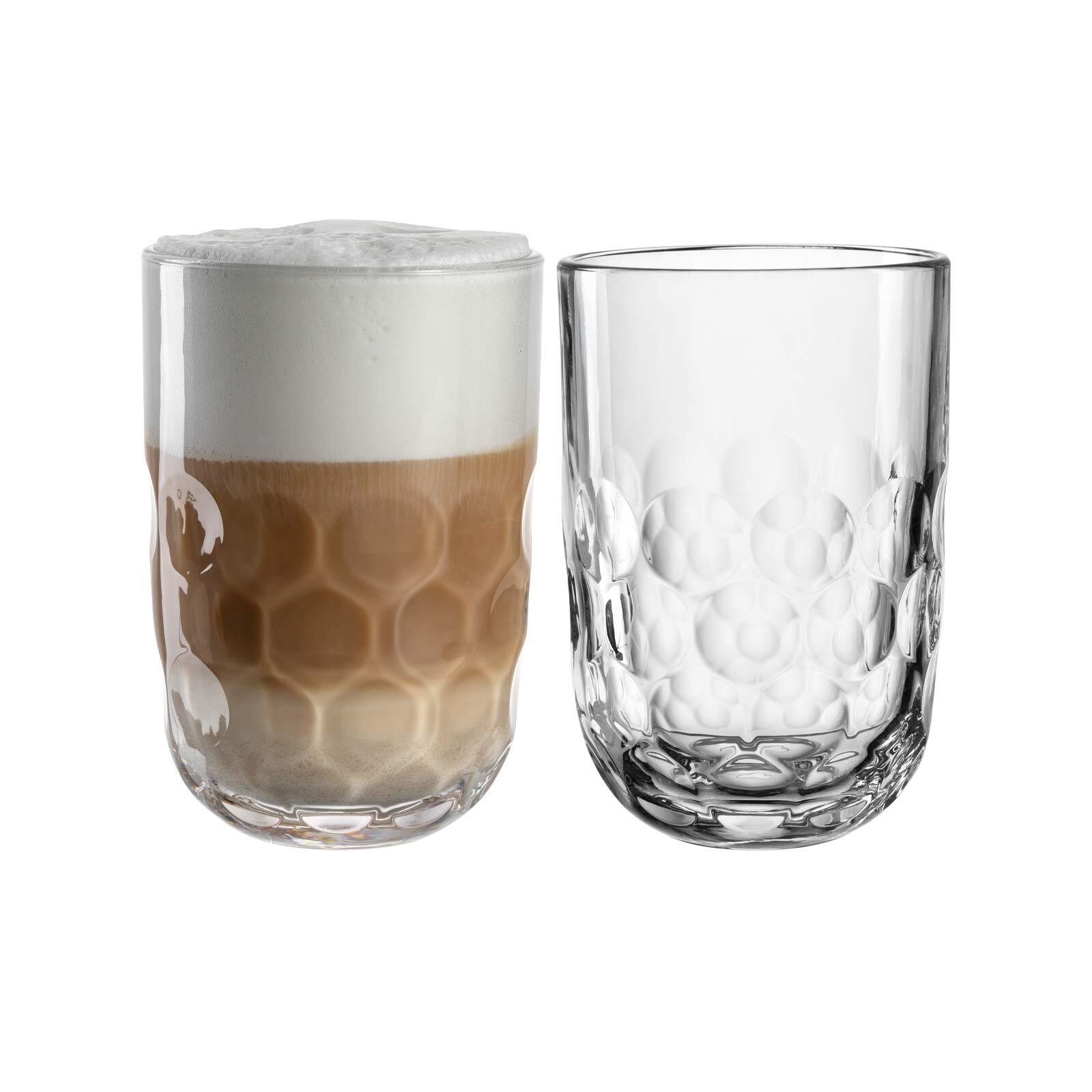 Leonardo Latte Macchiato Gl&auml;ser (1) Gocce 390 ml 2er Set 