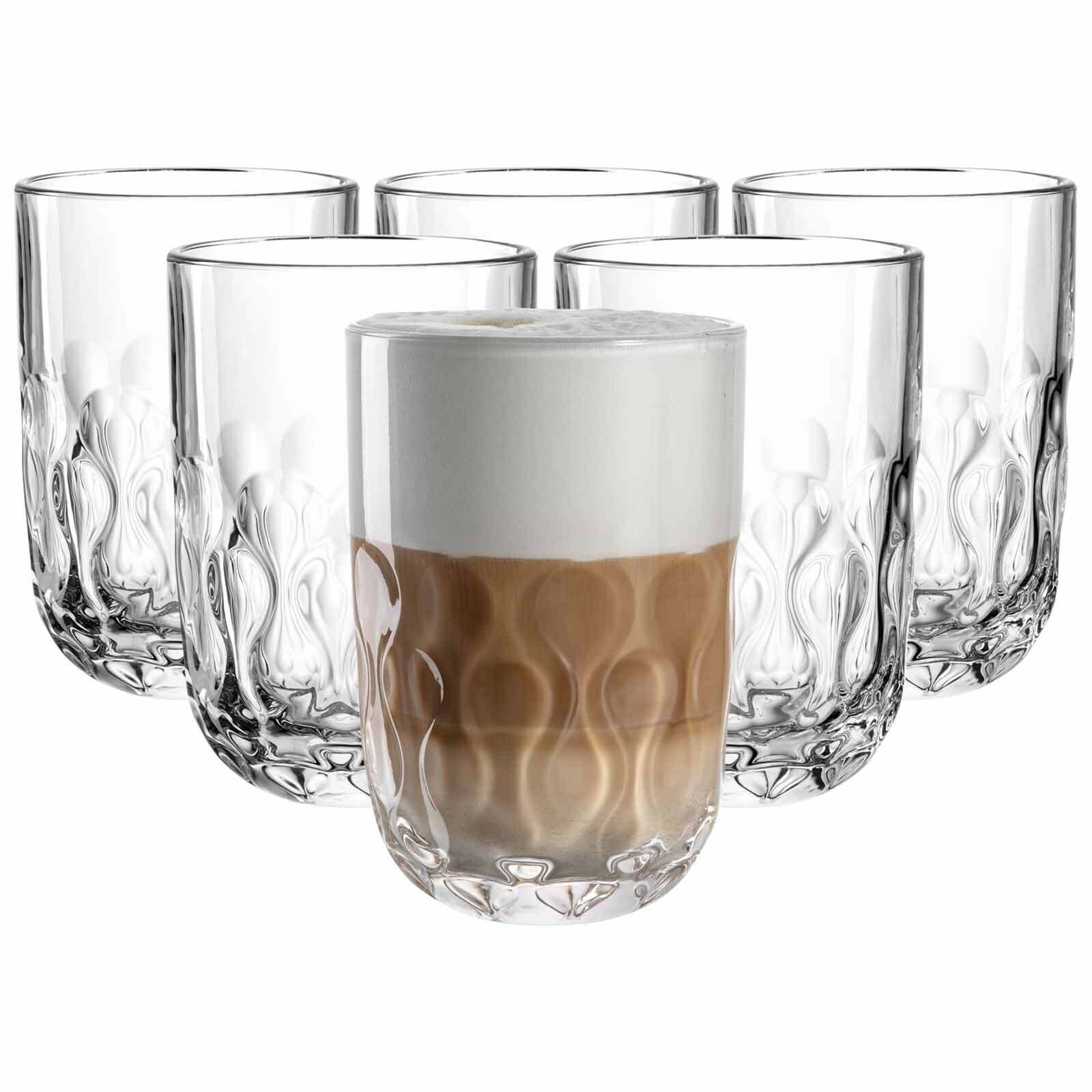 Latte Macchiato Gläser (2) Gocce  6er Set