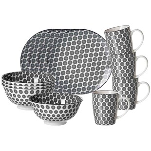 Ritzenhoff & Breker Frühstücksset Takeo Circles 12er Set 