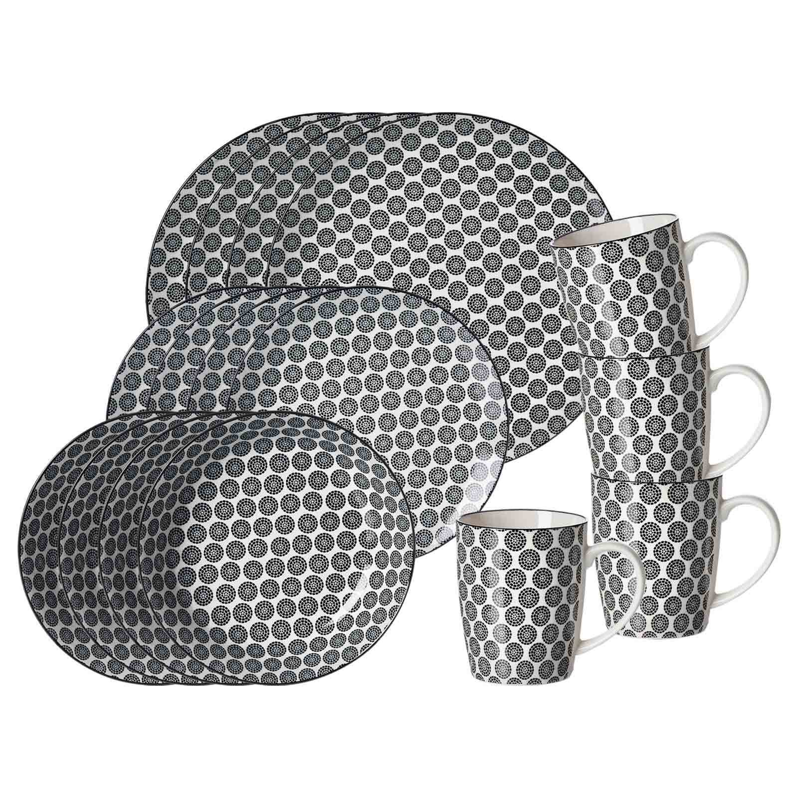 Ritzenhoff & Breker Kombiservice Takeo Circles 16er Set 