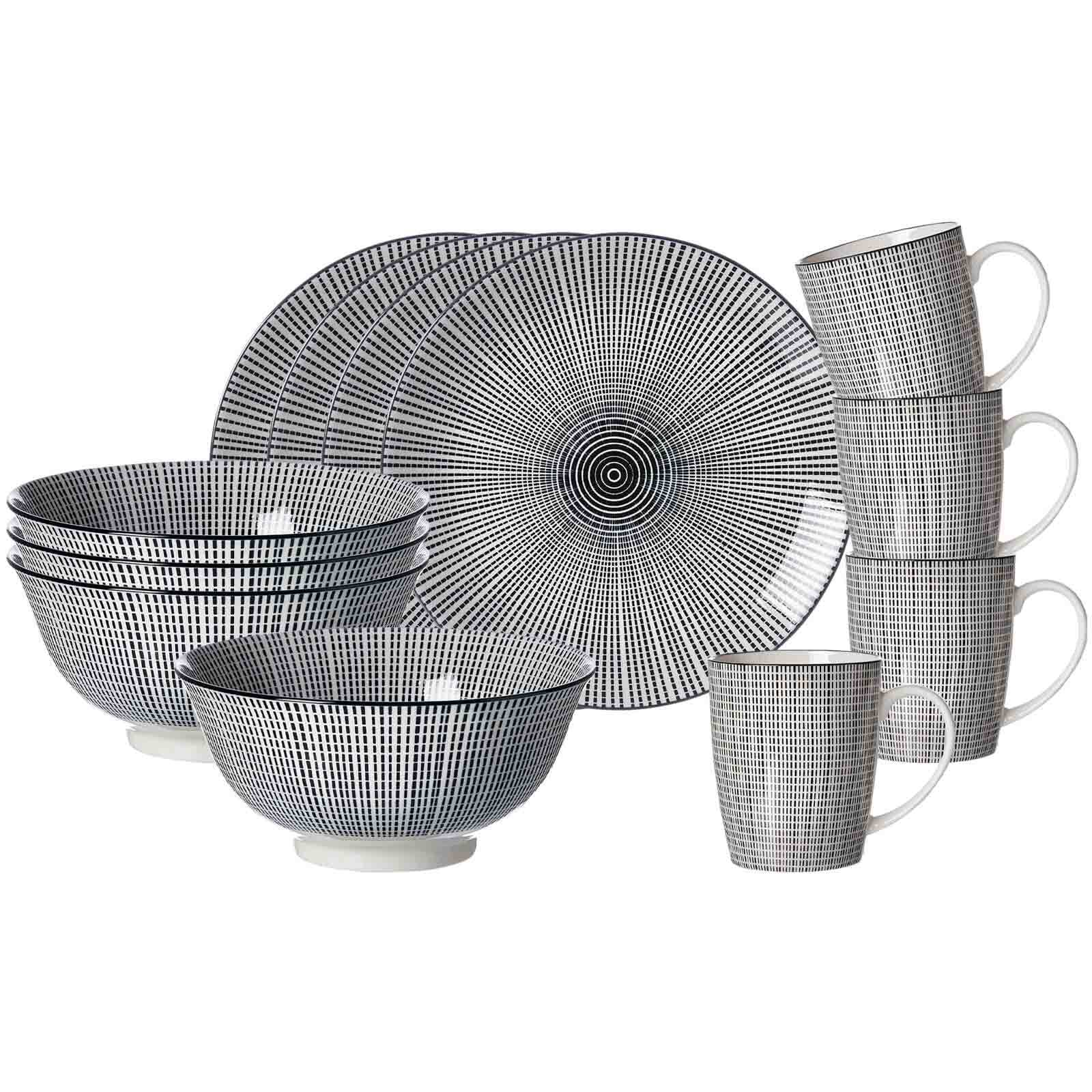 Ritzenhoff & Breker Fr&uuml;hst&uuml;cksset Takeo Stripes 12er Set 