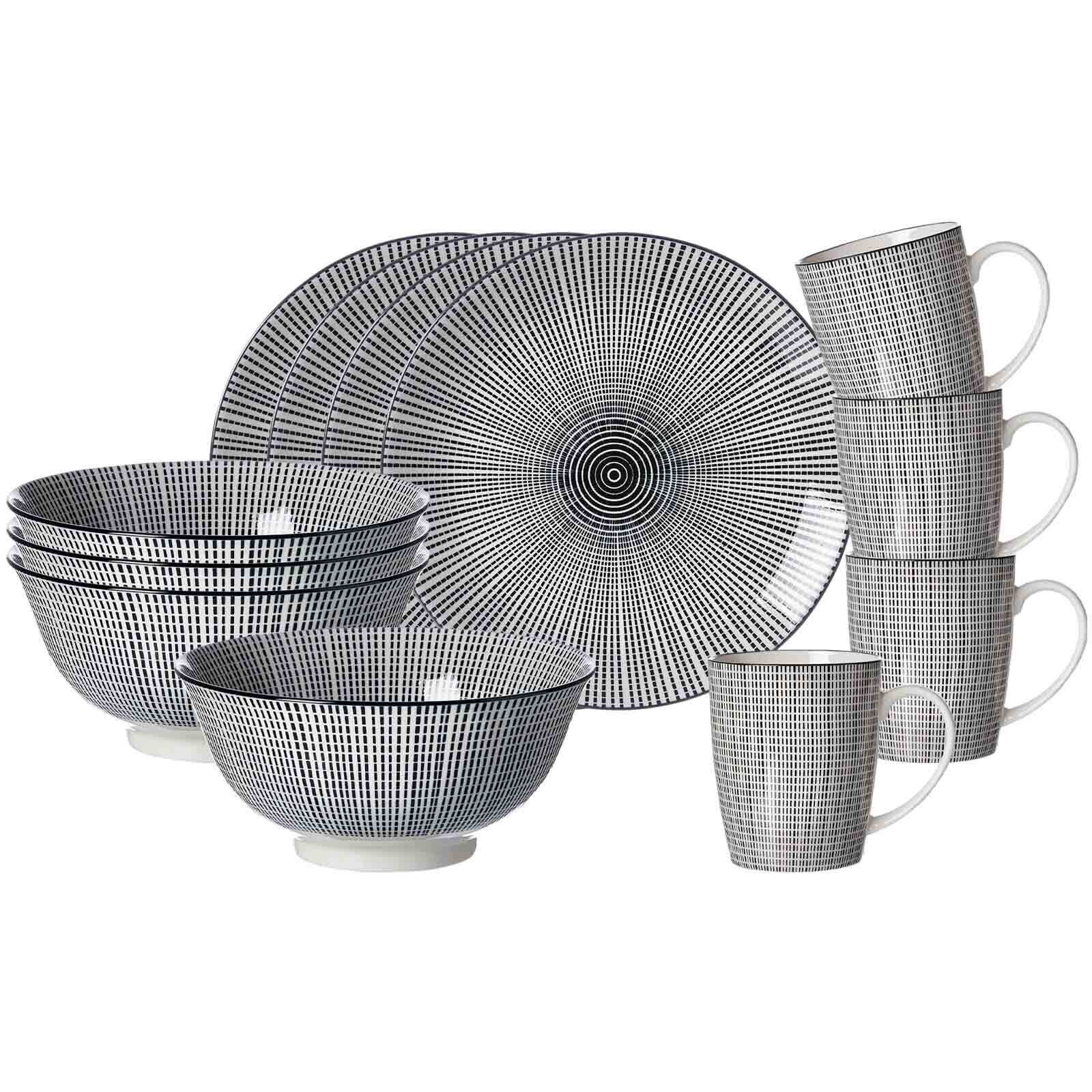 Kombiservice Takeo Stripes 16er Set