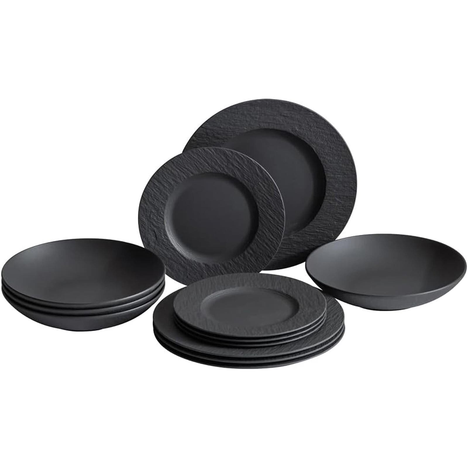 Villeroy & Boch Tafelservice Manufacture Rock 12er Set 