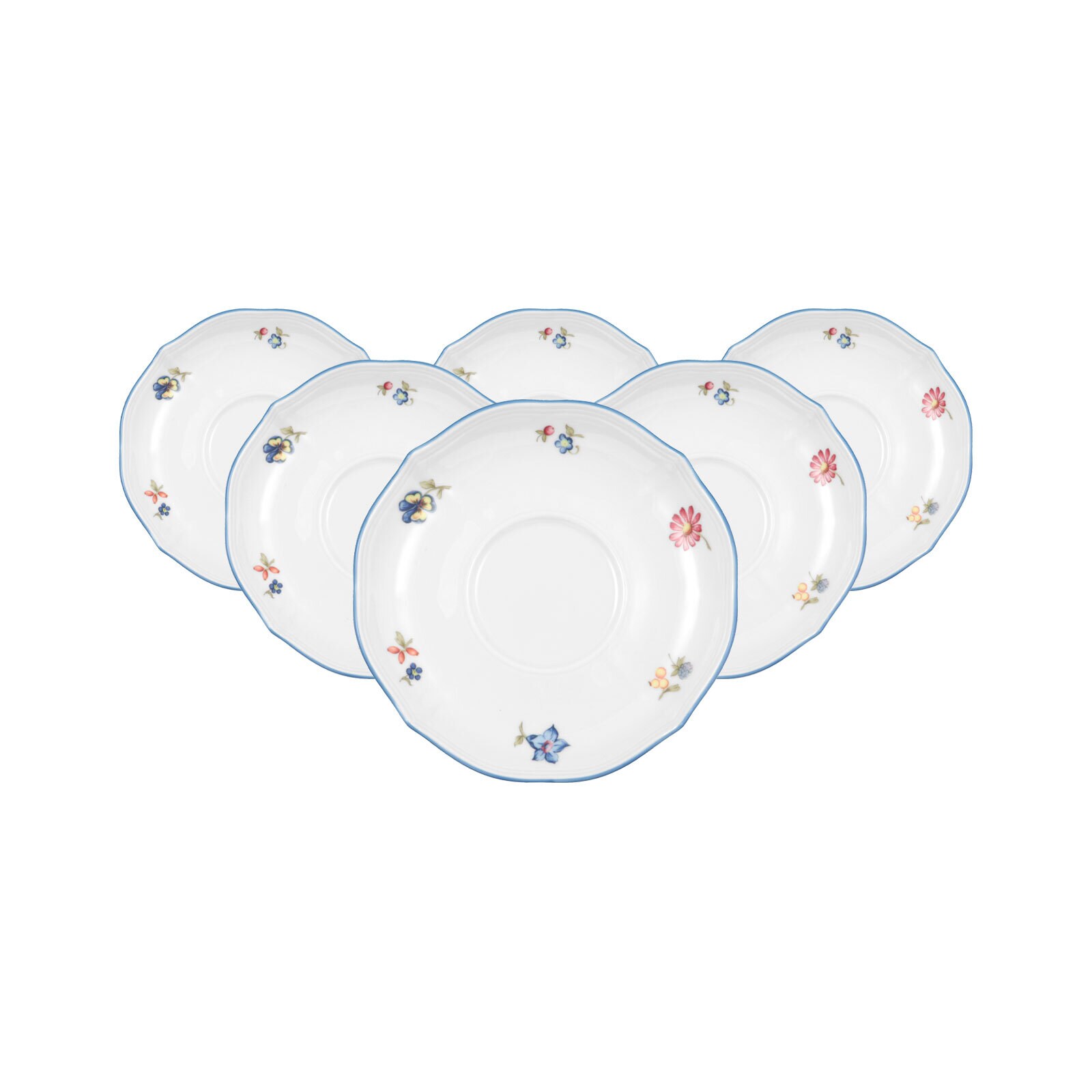 Kombi-Untertassen Sonate Nostalgie ø 14,8 cm 6er Set