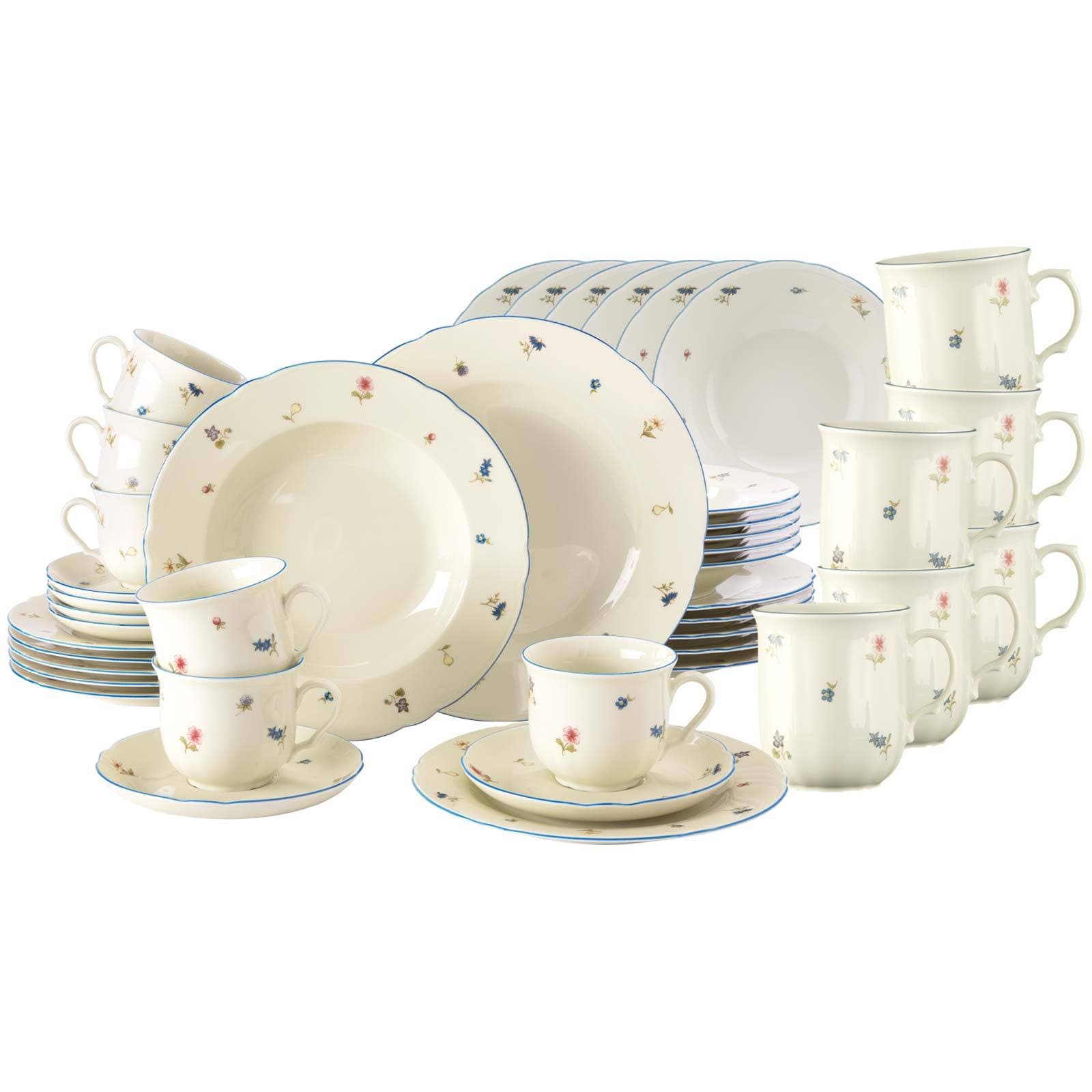 Seltmann Weiden Kombiservice Marieluise Streublume 42er Set 