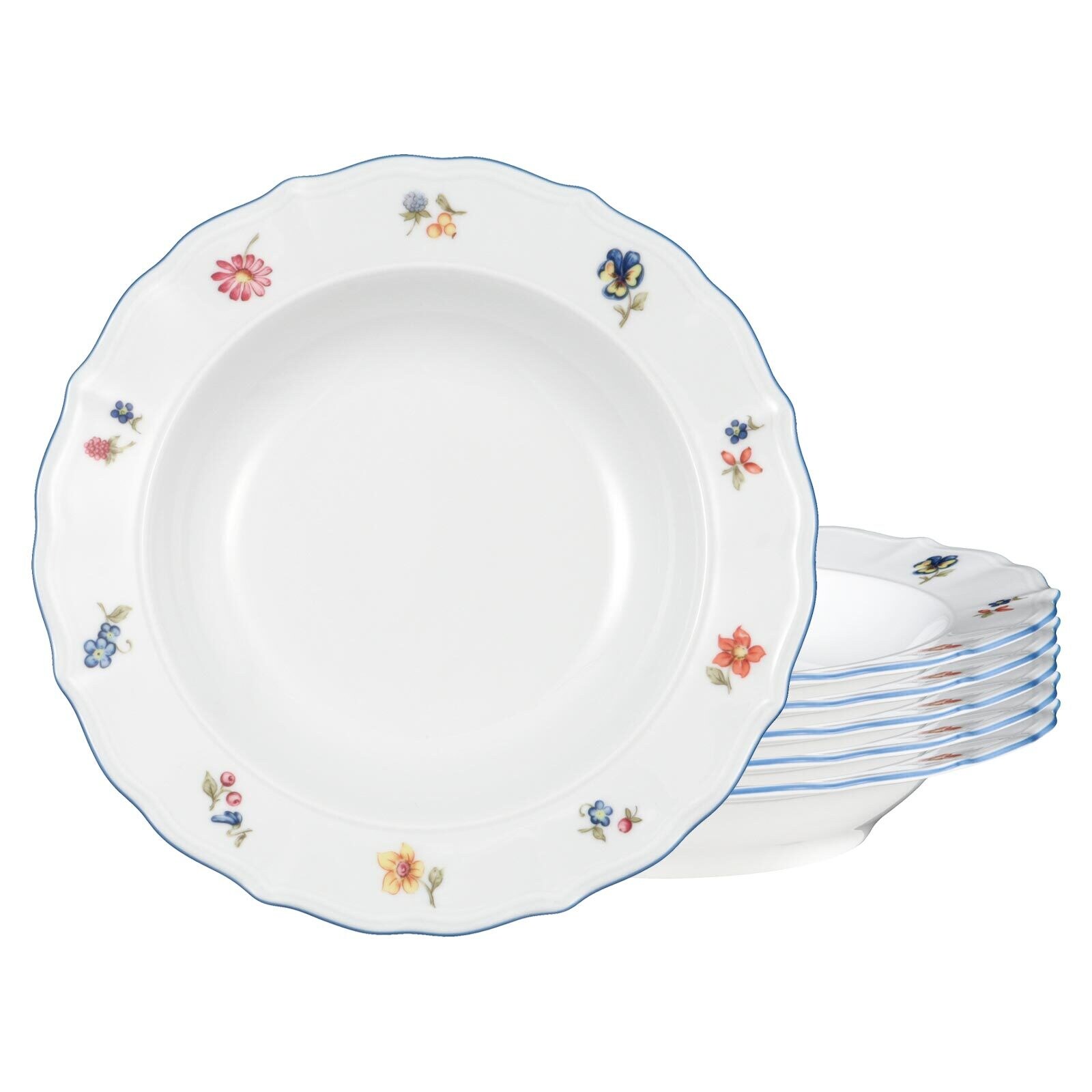 Suppenteller Sonate Nostalgie ø 22,4 cm 6er Set