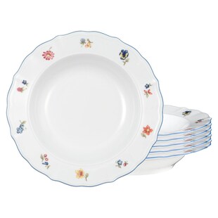 Seltmann Weiden Suppenteller Sonate Nostalgie ø 22,4 cm 6er Set 
