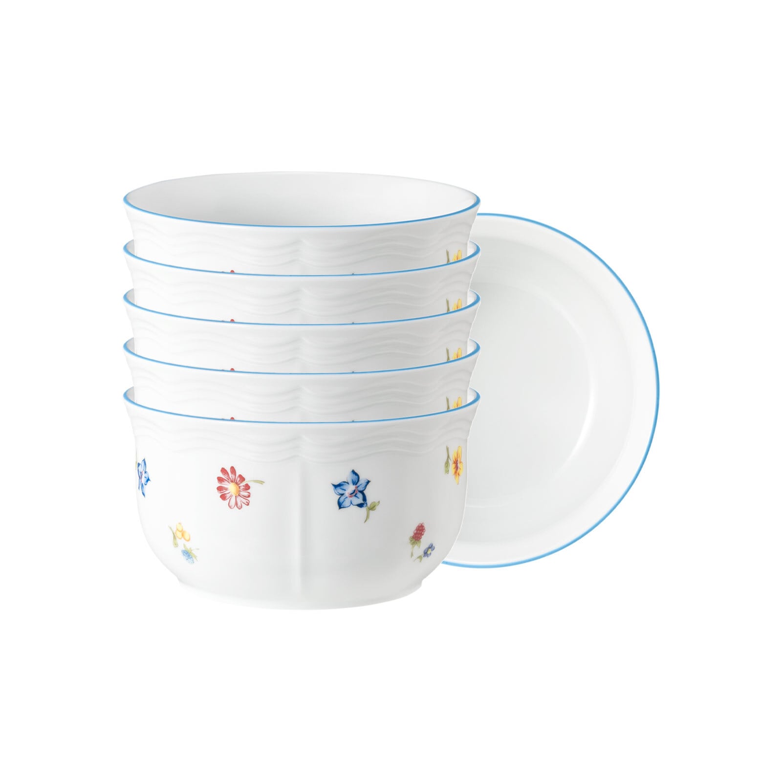 Seltmann Weiden M&uuml;slischalen Sonate Nostalgie &oslash; 15 cm 6er Set 