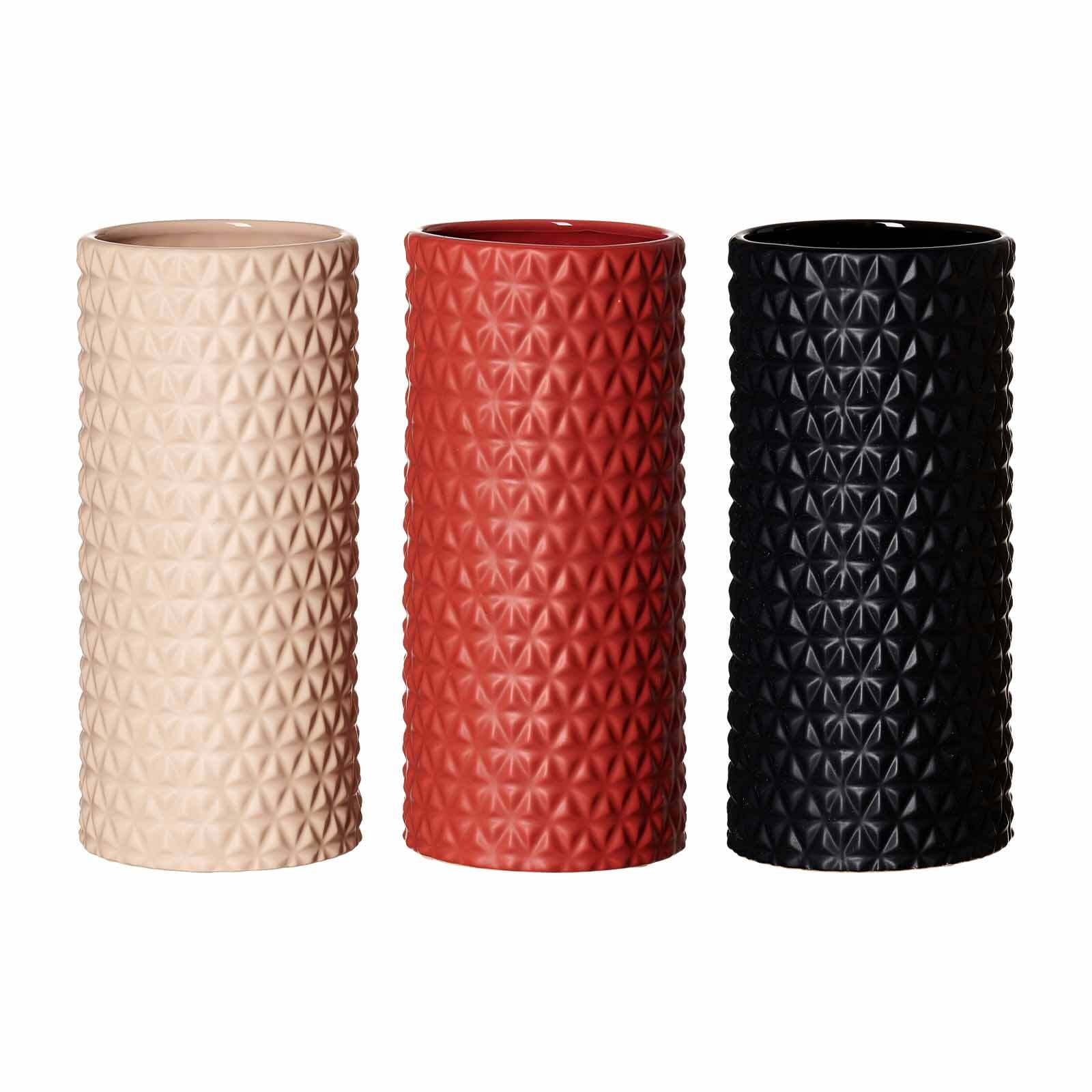 Ritzenhoff & Breker Vasen Raute 25 cm 3er Set 