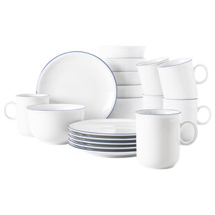 Seltmann Weiden Frühstücks-Set Compact Blaurand 18er Set 