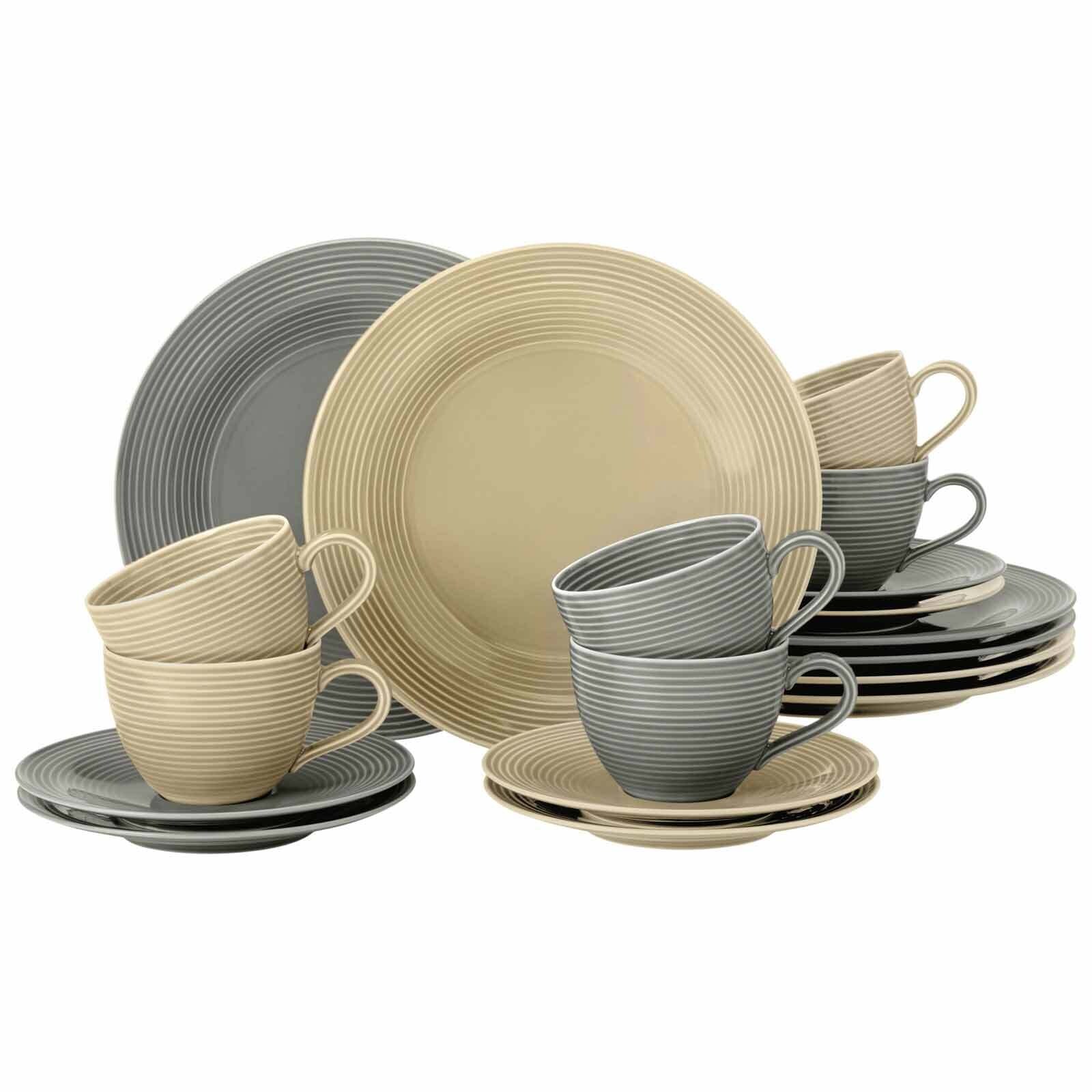 Kaffeeservice Beat Color Glaze 18er Set