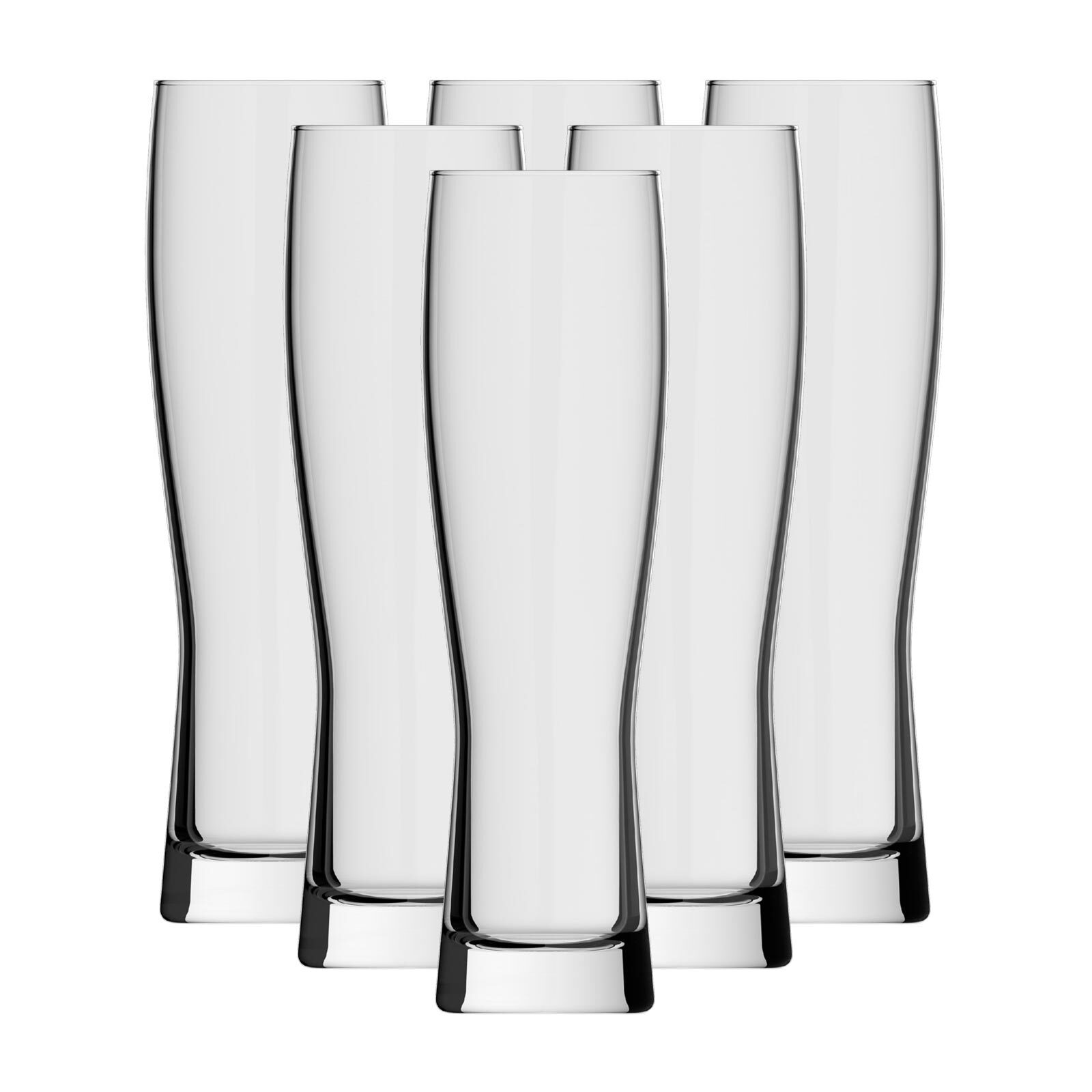 Rastal Weizenbiergl&auml;ser Monaco Slim 0,5 l 6er Set 