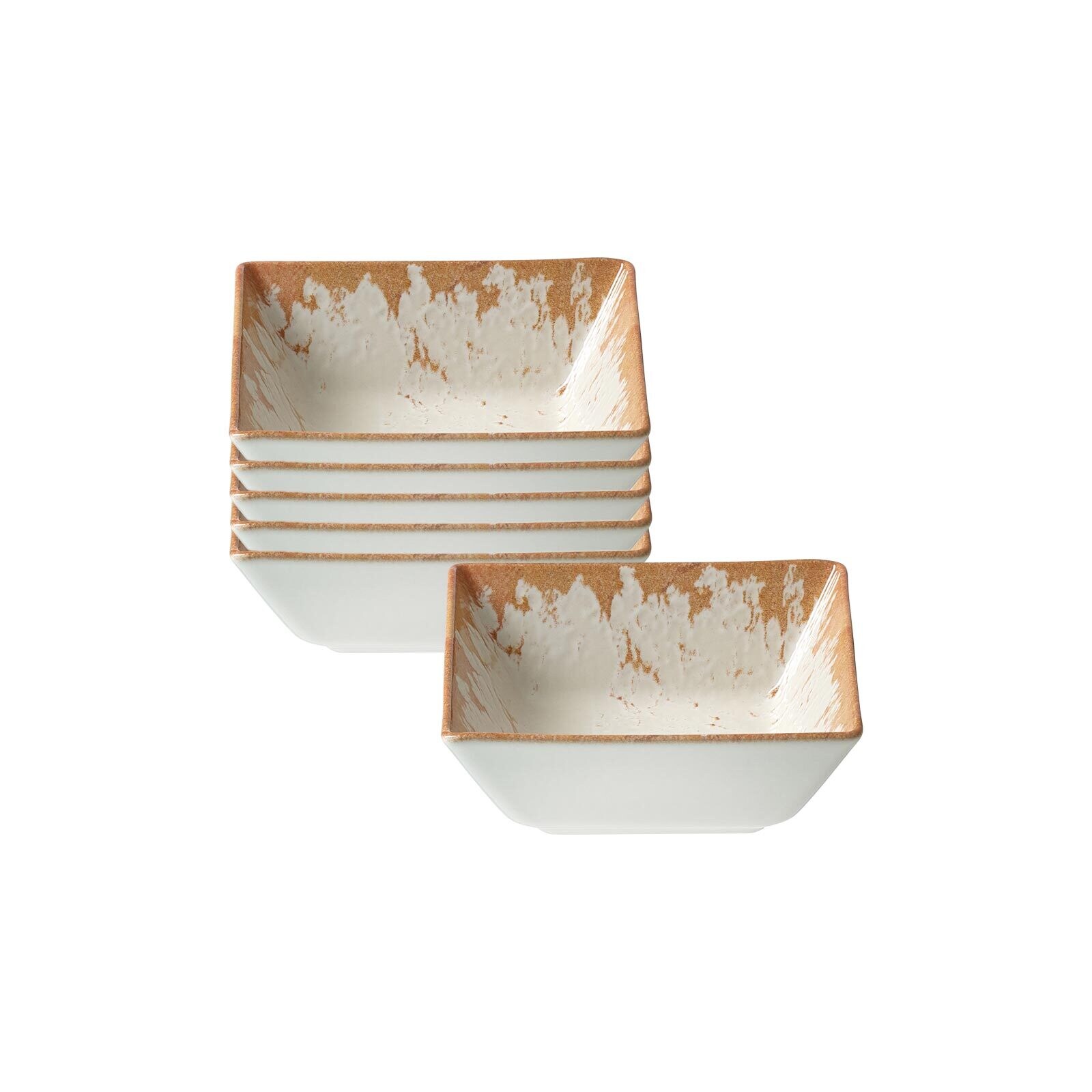 Beilagenschalen Rusty 13 x 13 cm 6er Set