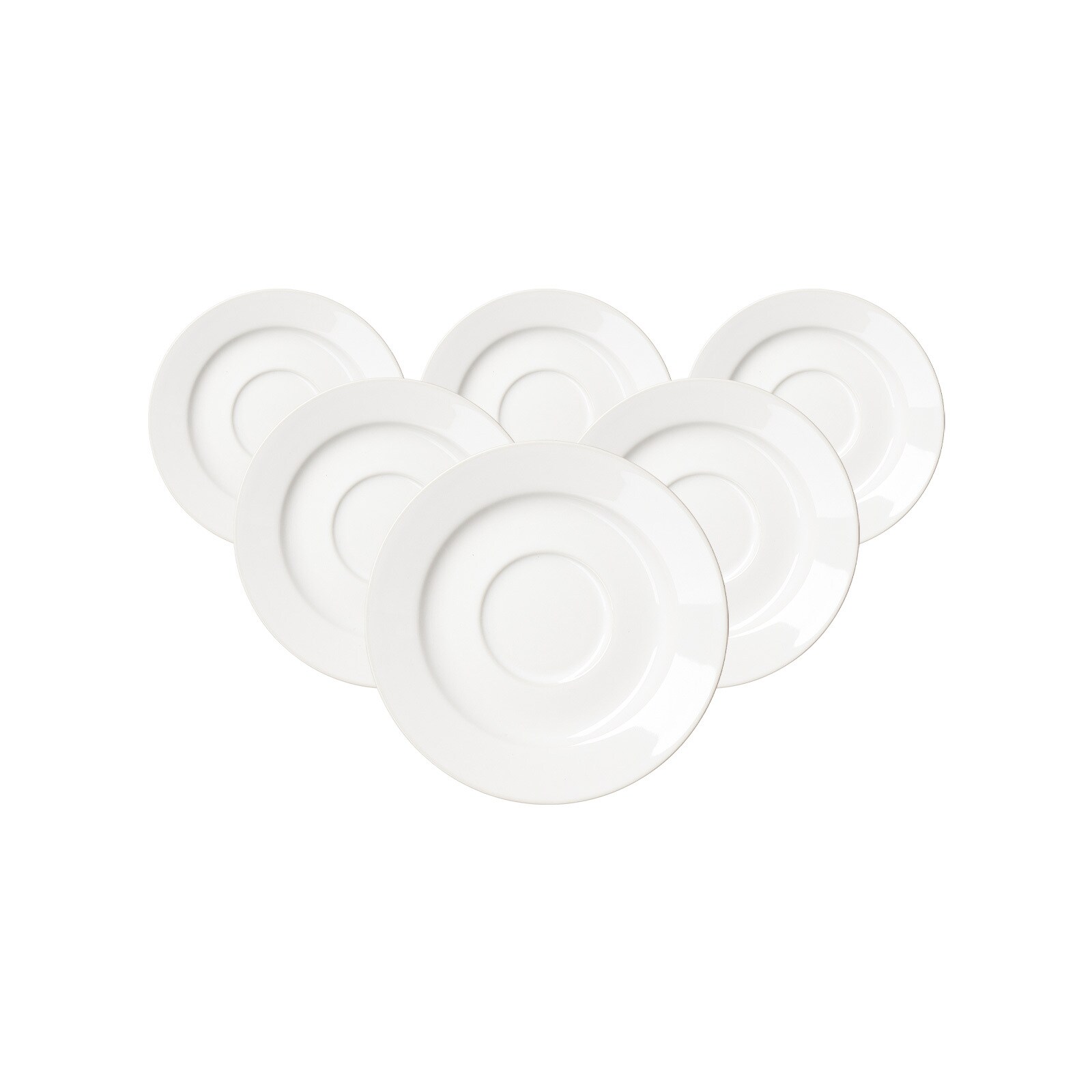 Ritzenhoff & Breker Kaffeeuntertassen Volos &oslash; 15,5 cm 6er Set 
