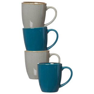 Ritzenhoff & Breker Henkelbecher Taste 340 ml 4er Set 