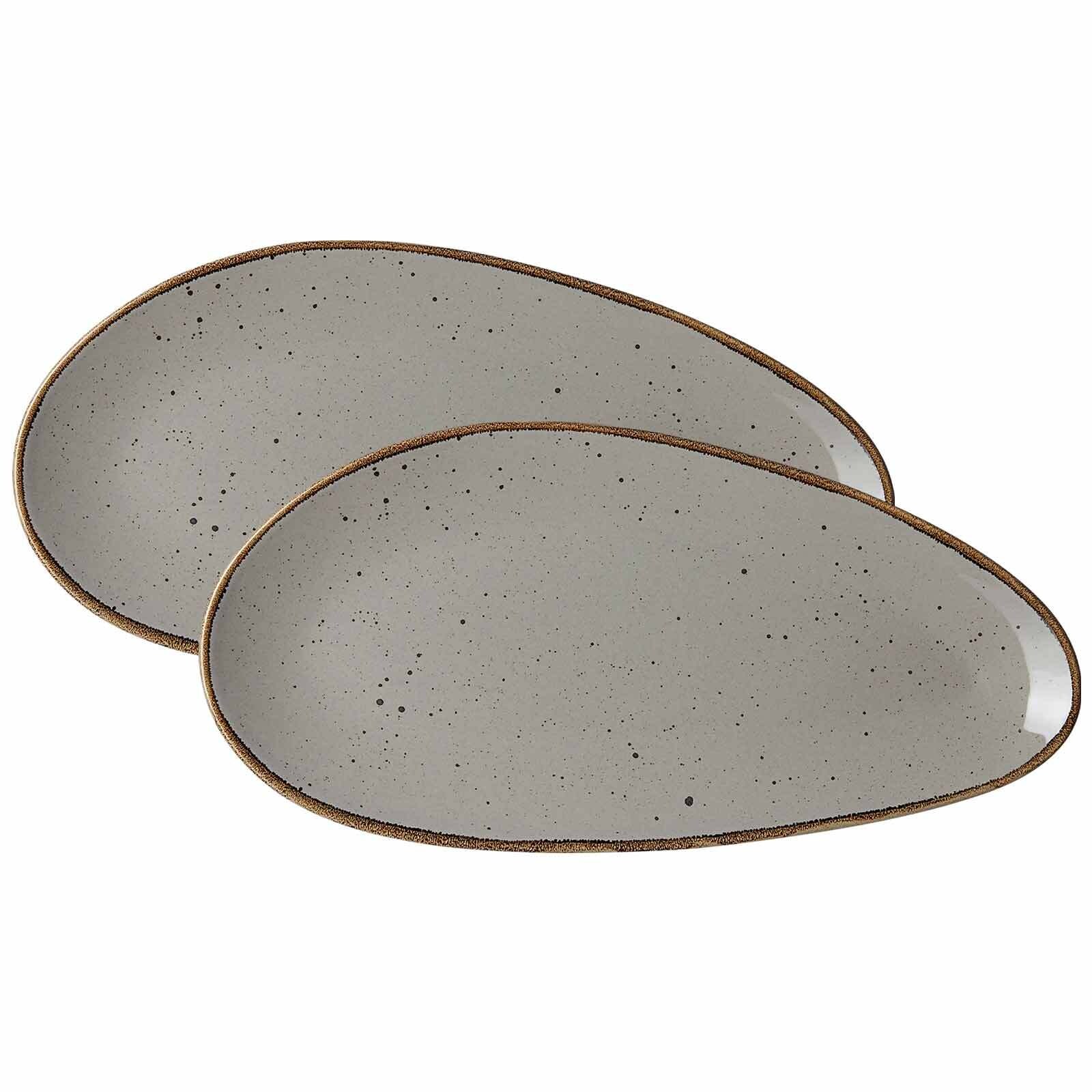 Servierplatten Taste 35,5 x 17 cm 2er Set