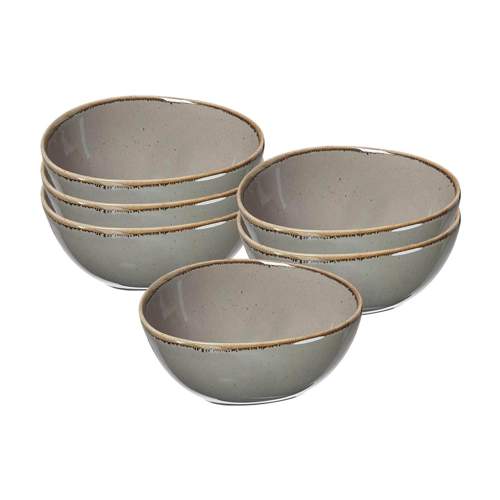 Beilagenschalen Taste 14 x 11 cm 6er Set