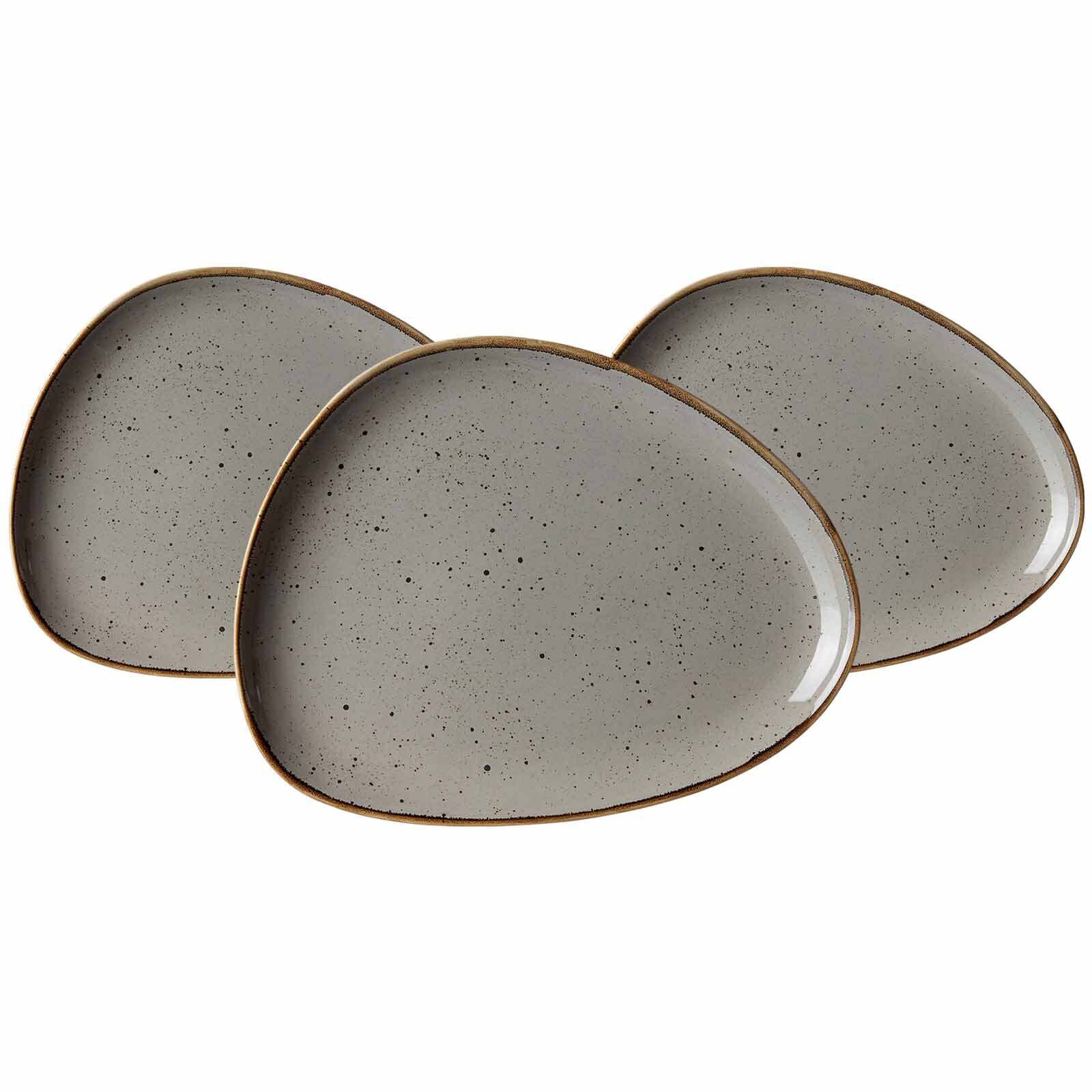 Speiseteller Taste 31 x 24 cm 3er Set
