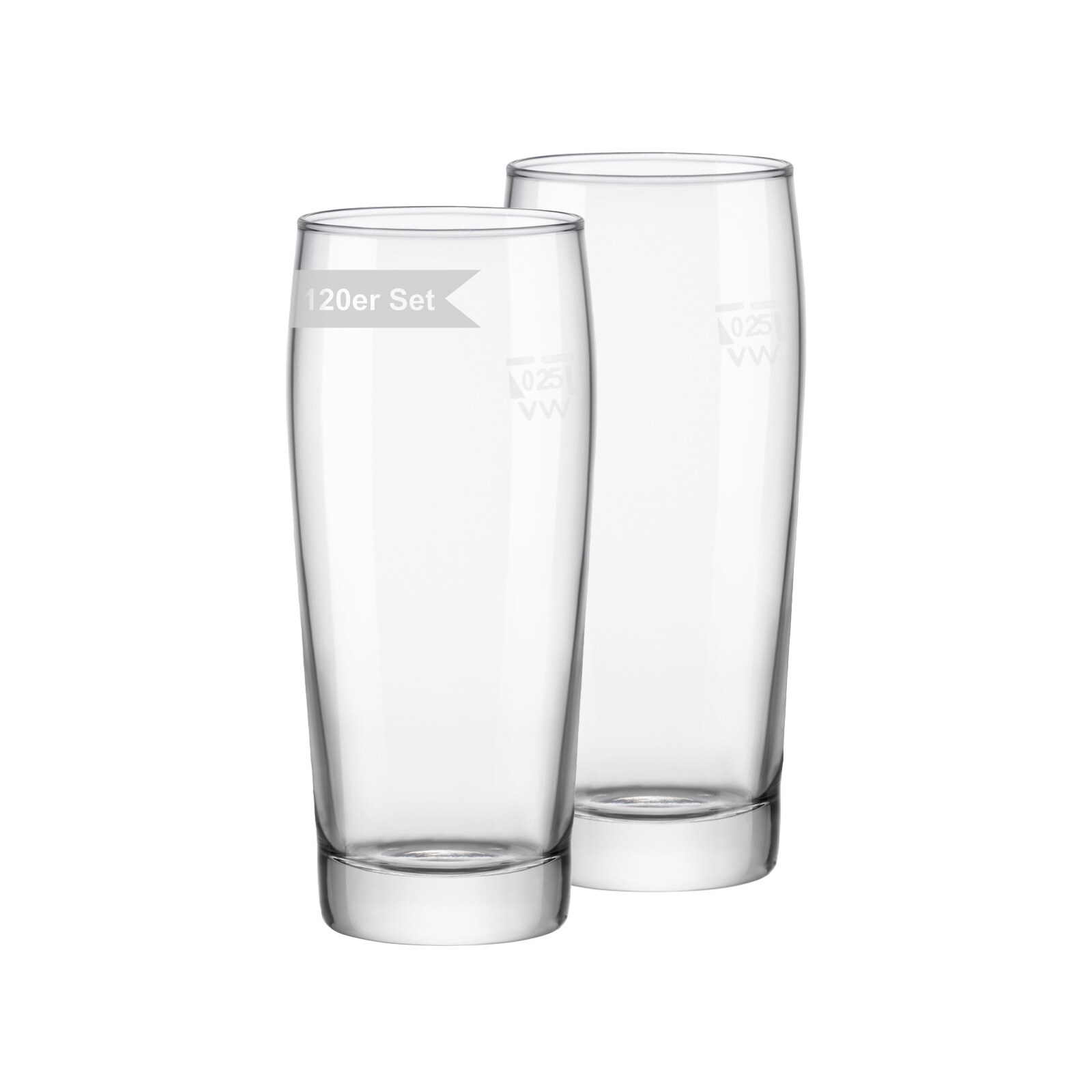 Willi Becher geeicht  120er Set